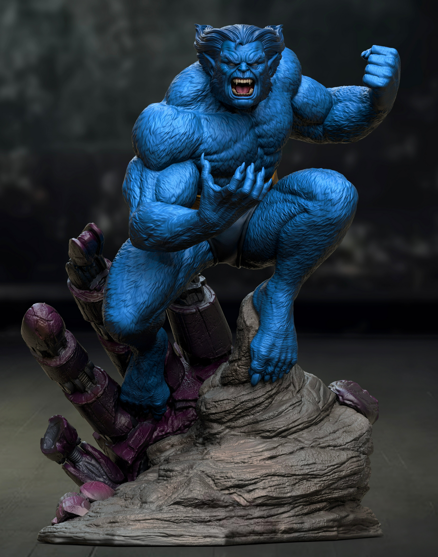 2689 Beast - X-MEN - STL 3D Print Files