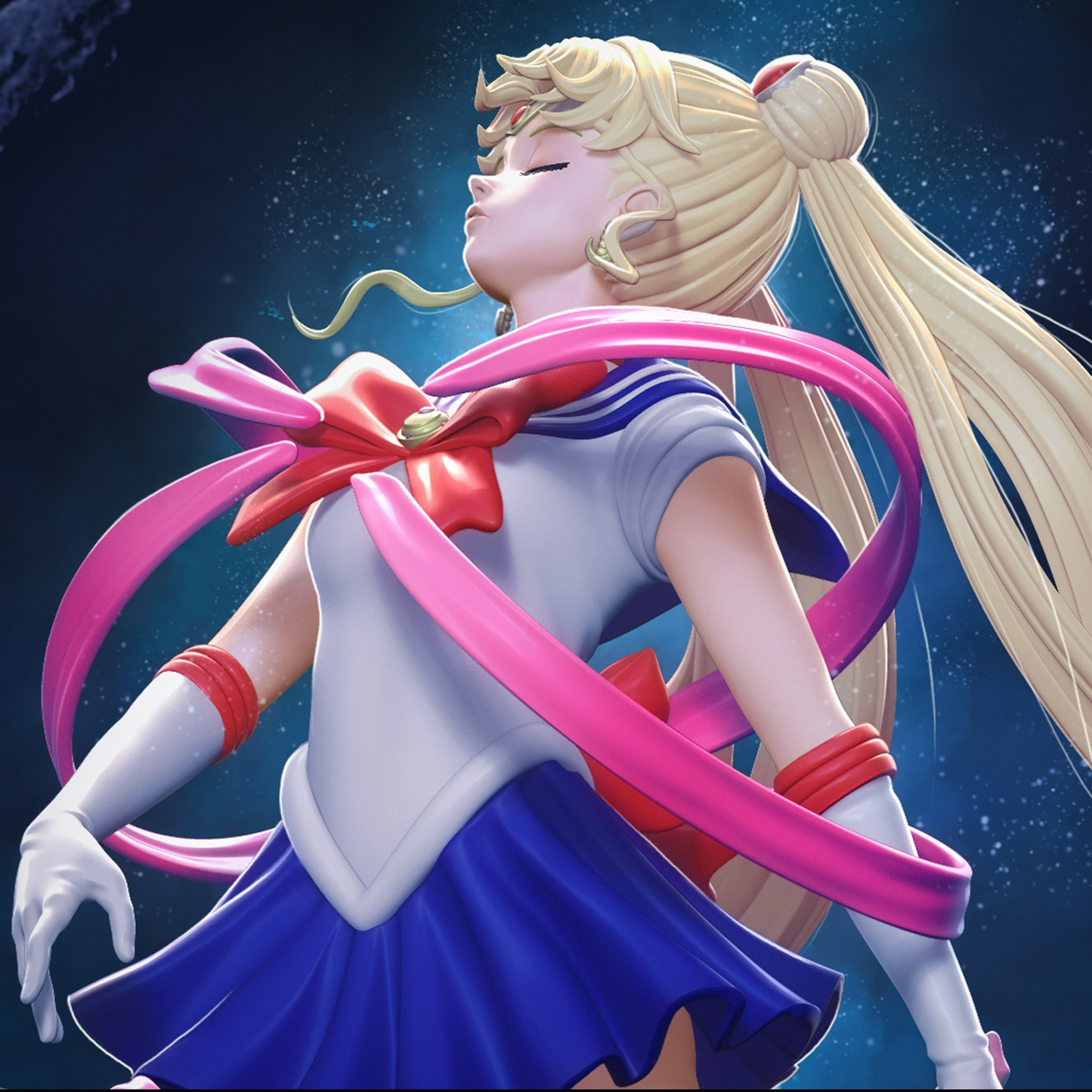 2693 Sailor Moon - Usagi Tsukino - STL 3D Print Files