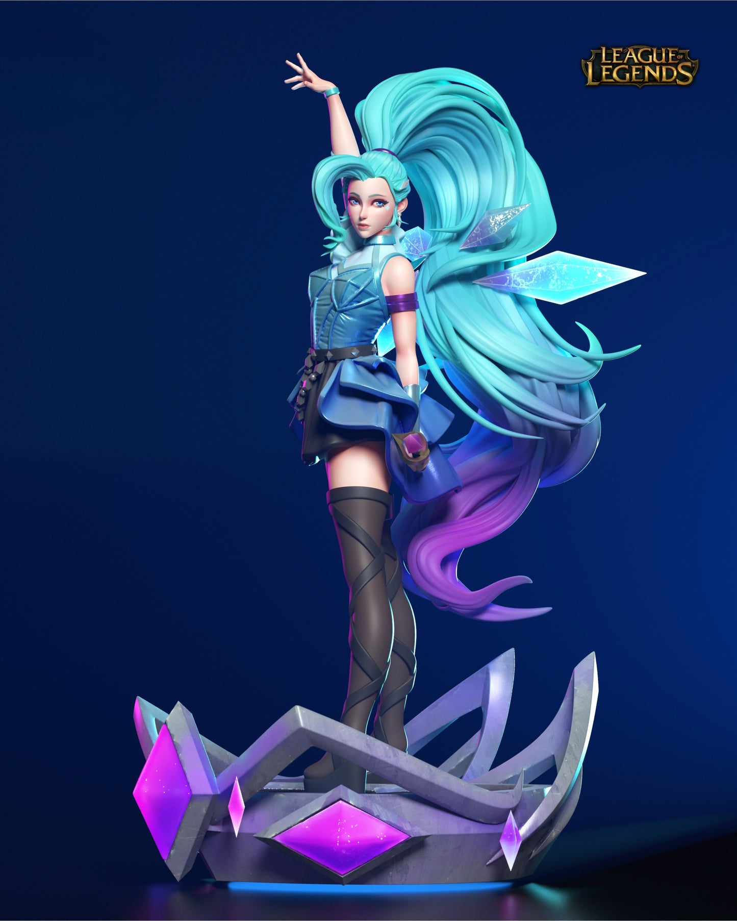 2698 Seraphine - League of Legends - STL 3D Print Files