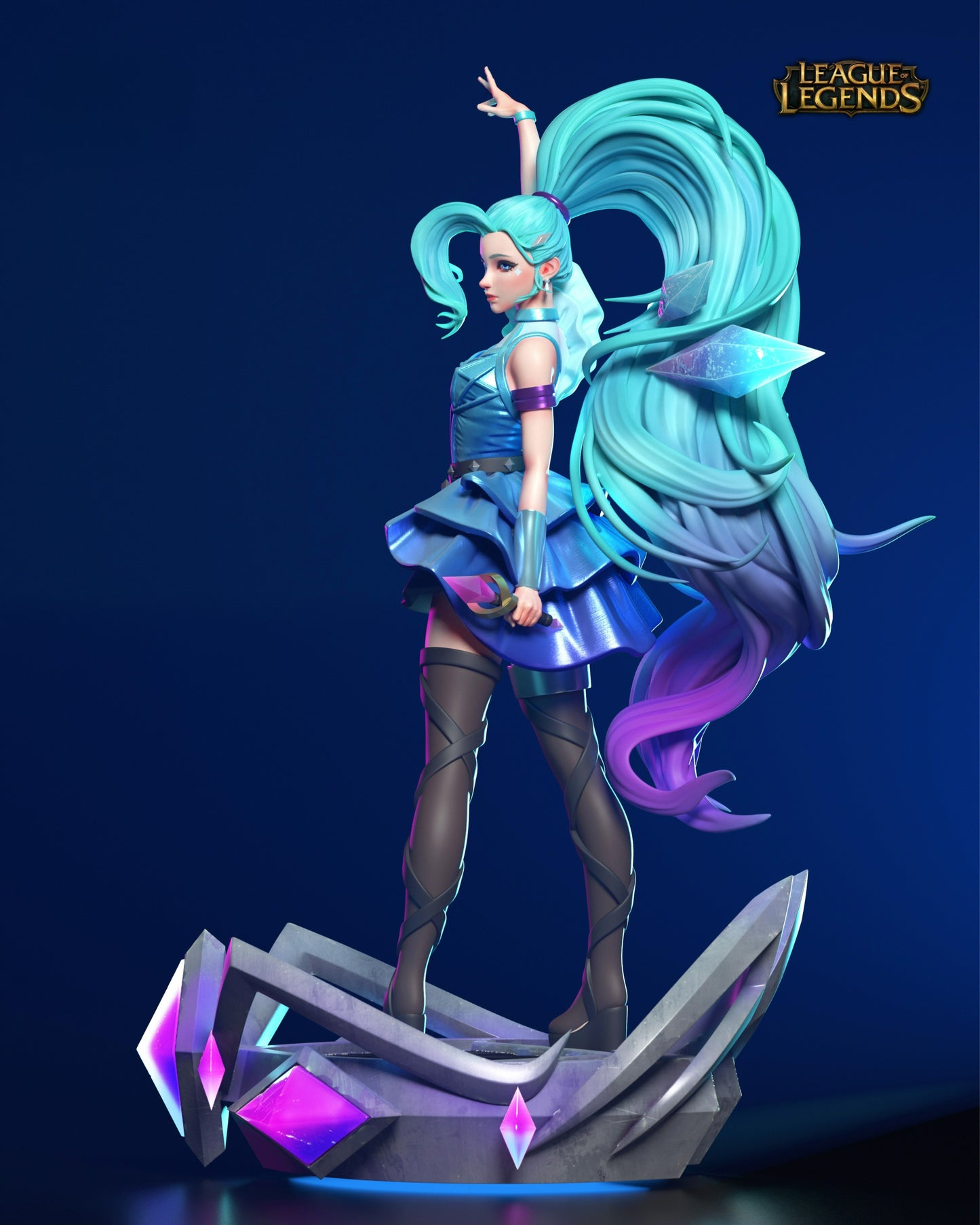 2698 Seraphine - League of Legends - STL 3D Print Files