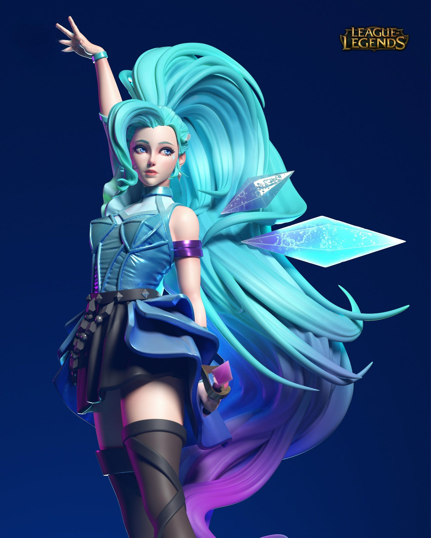 2698 Seraphine - League of Legends - STL 3D Print Files