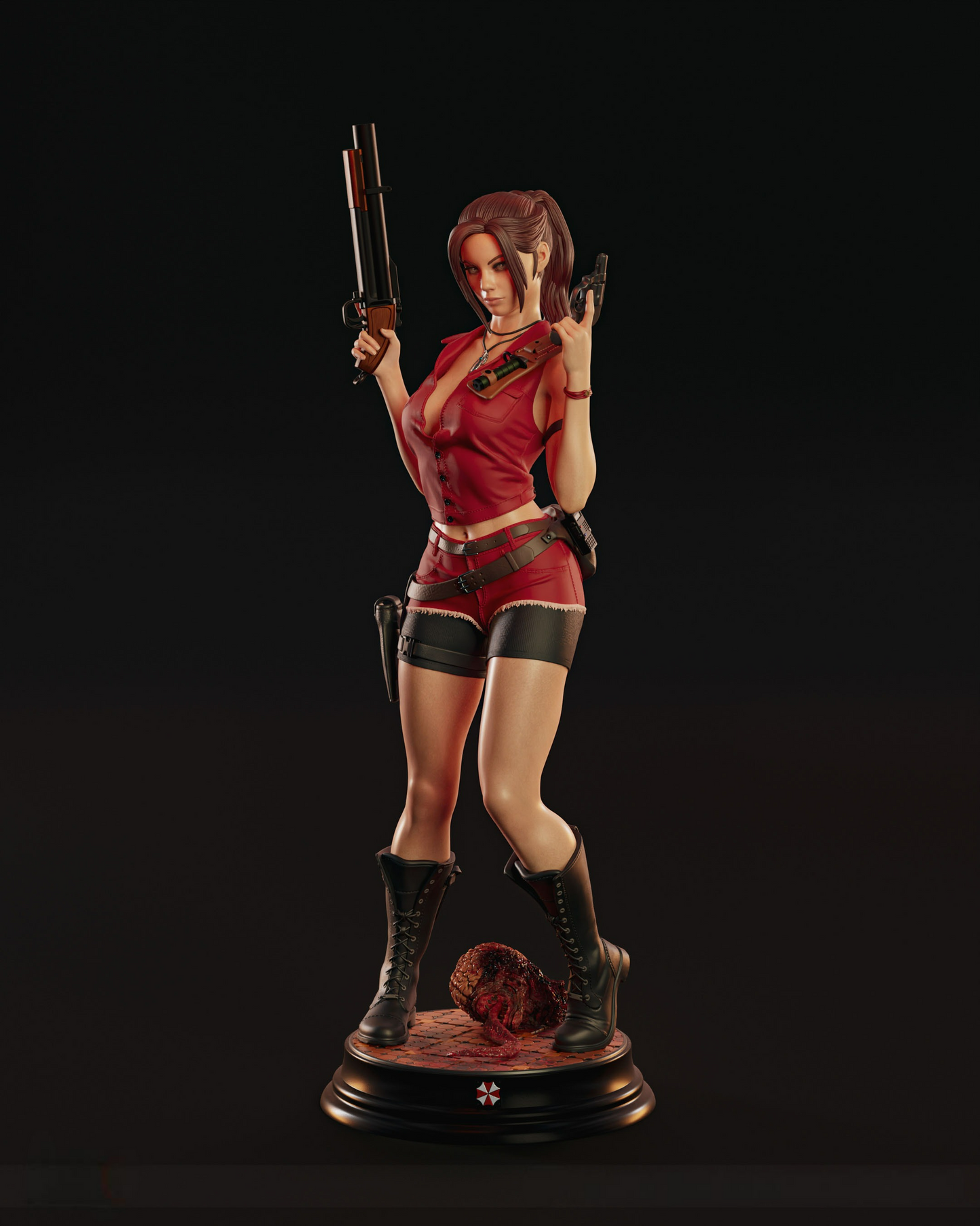 2702 Claire Redfield - Resident Evil - STL 3D Print Files