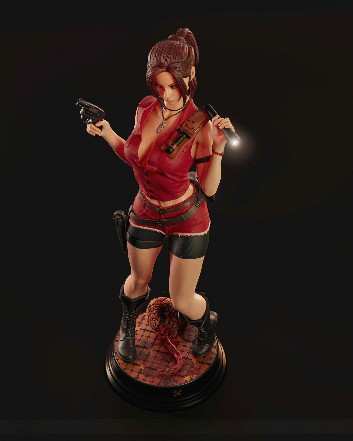 2702 Claire Redfield - Resident Evil - STL 3D Print Files