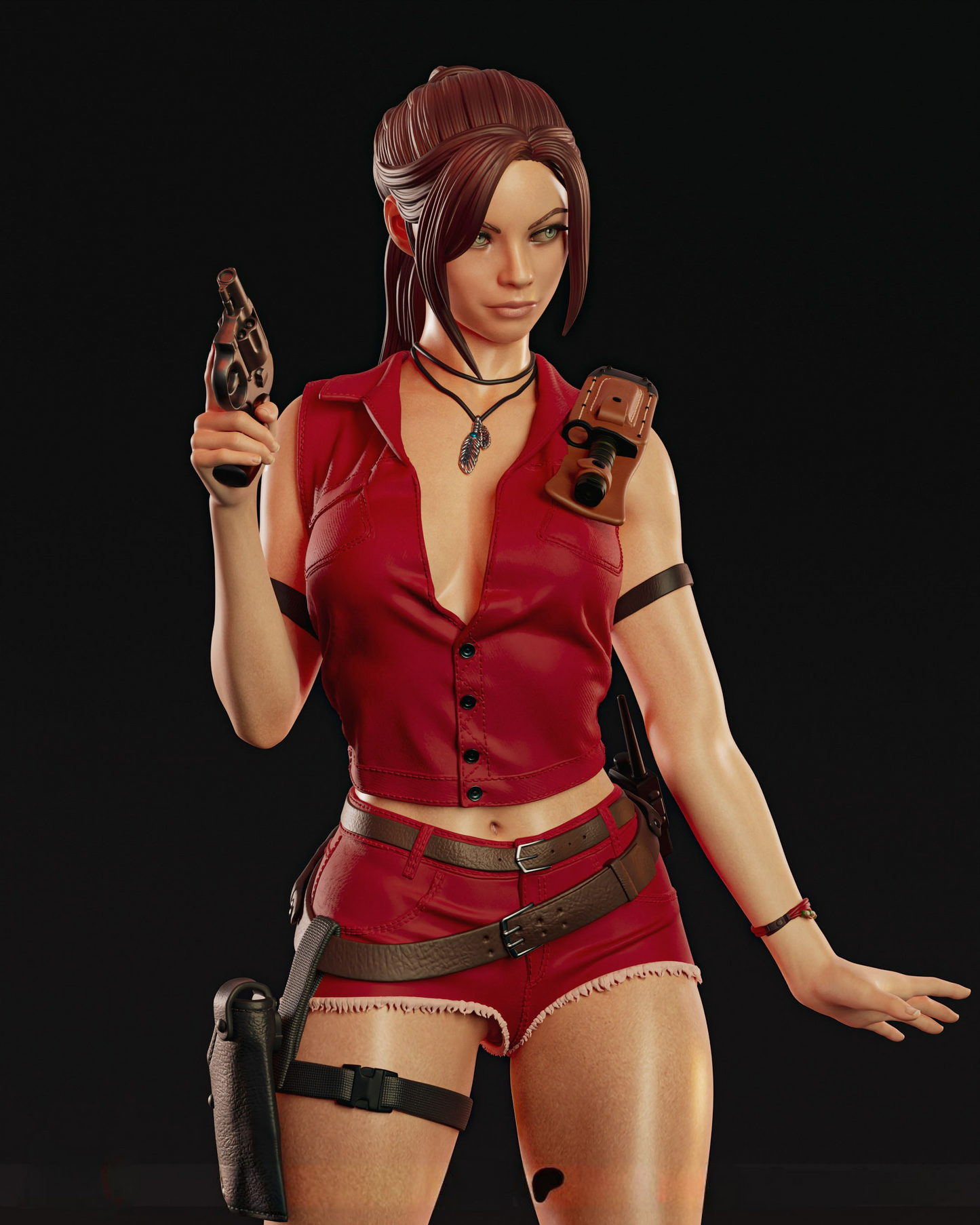 2702 Claire Redfield - Resident Evil - STL 3D Print Files