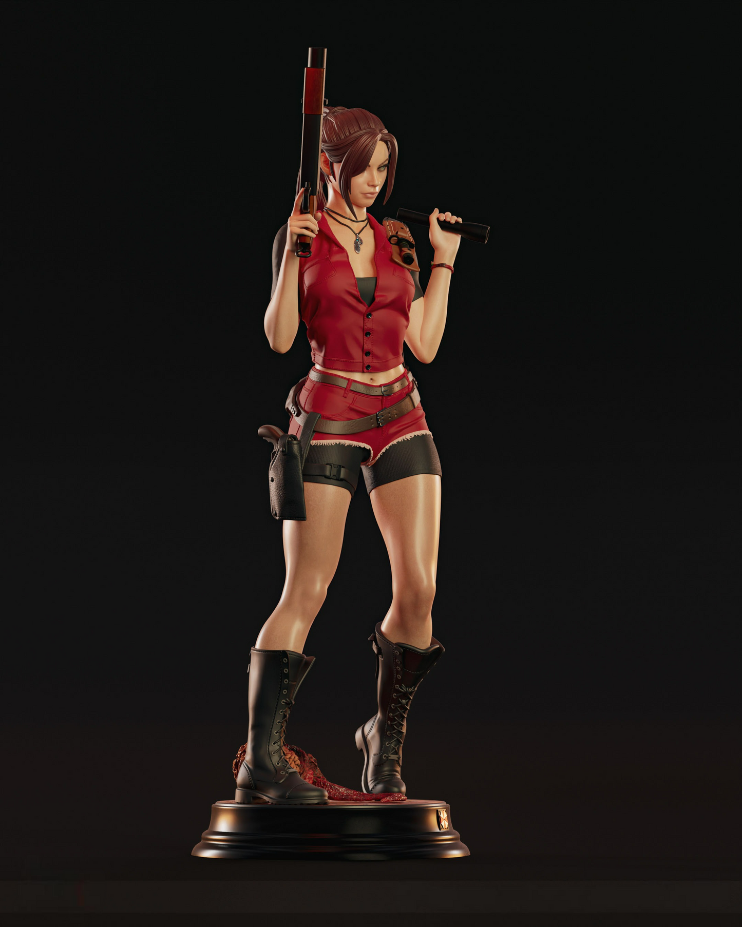 2702 Claire Redfield - Resident Evil - STL 3D Print Files