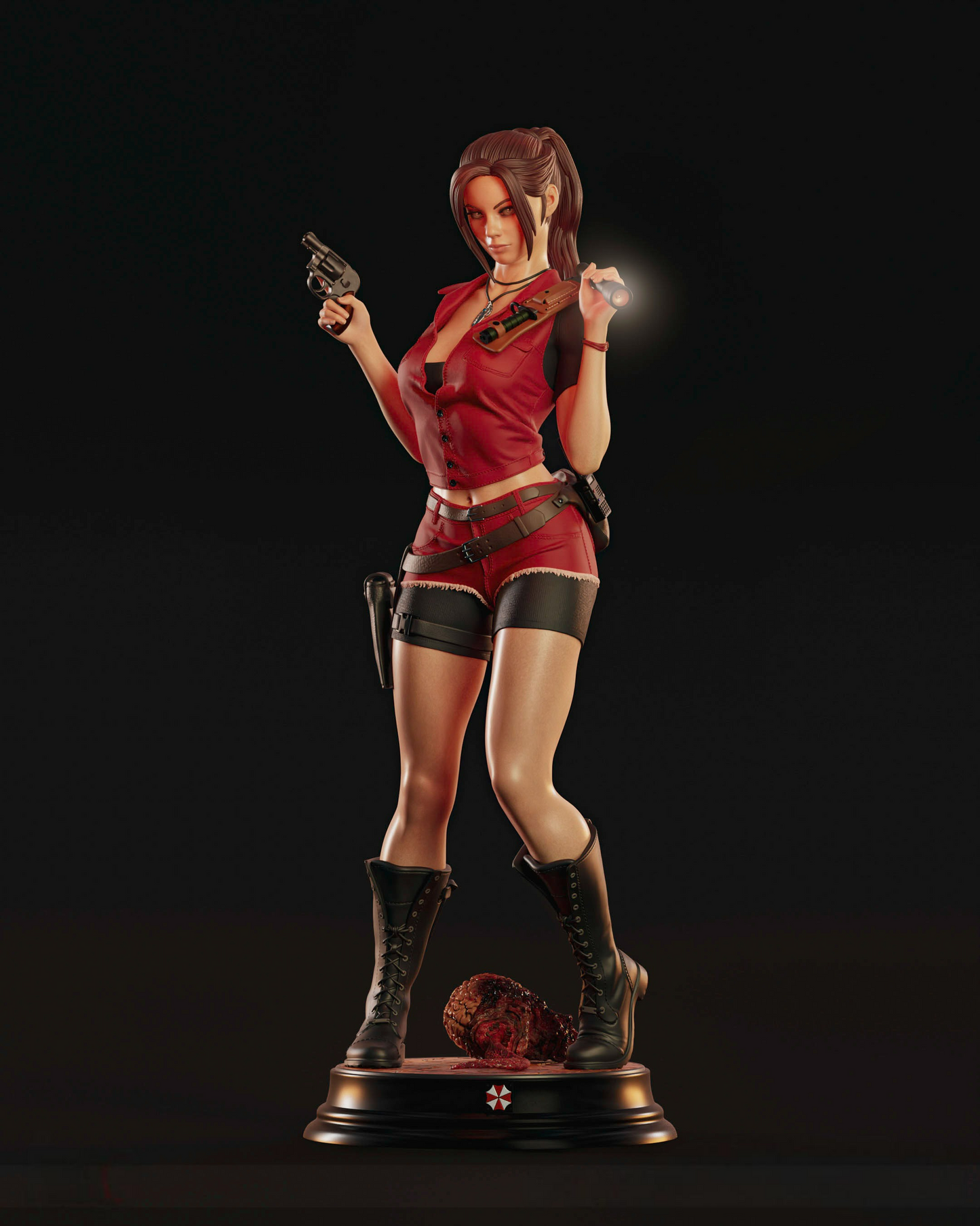 2702 Claire Redfield - Resident Evil - STL 3D Print Files