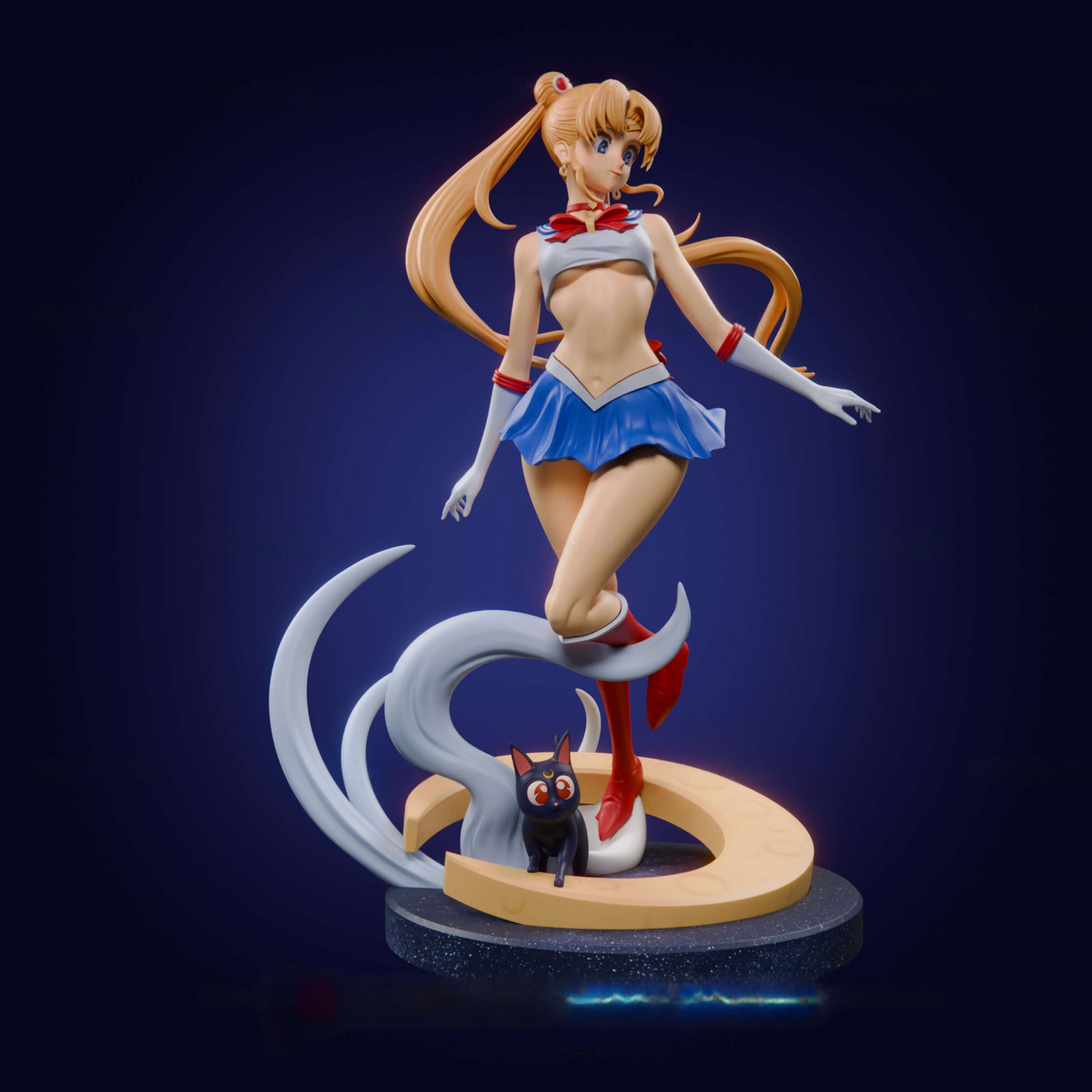 2706 Sailor Moon NSFW - Usagi Tsukino - STL 3D Print Files