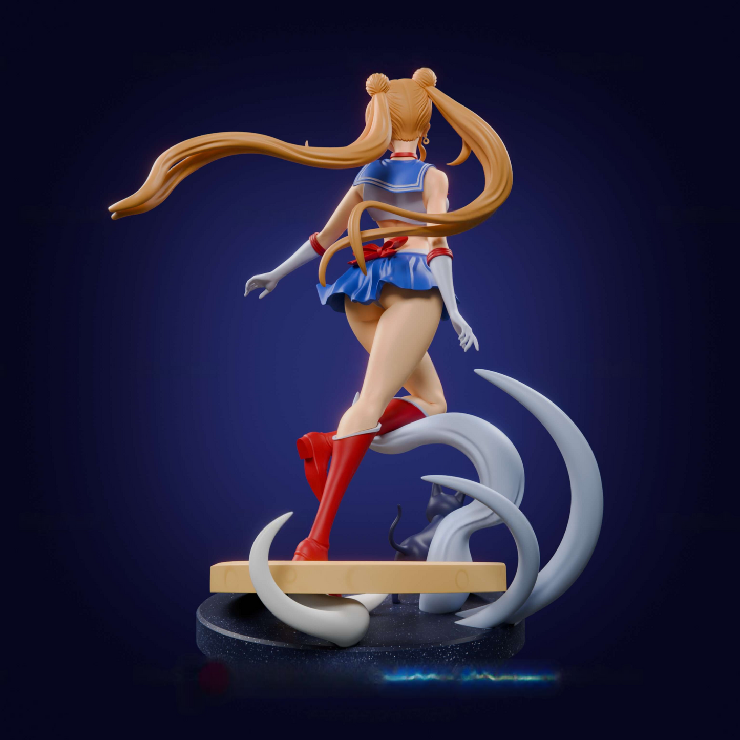 2706 Sailor Moon NSFW - Usagi Tsukino - STL 3D Print Files