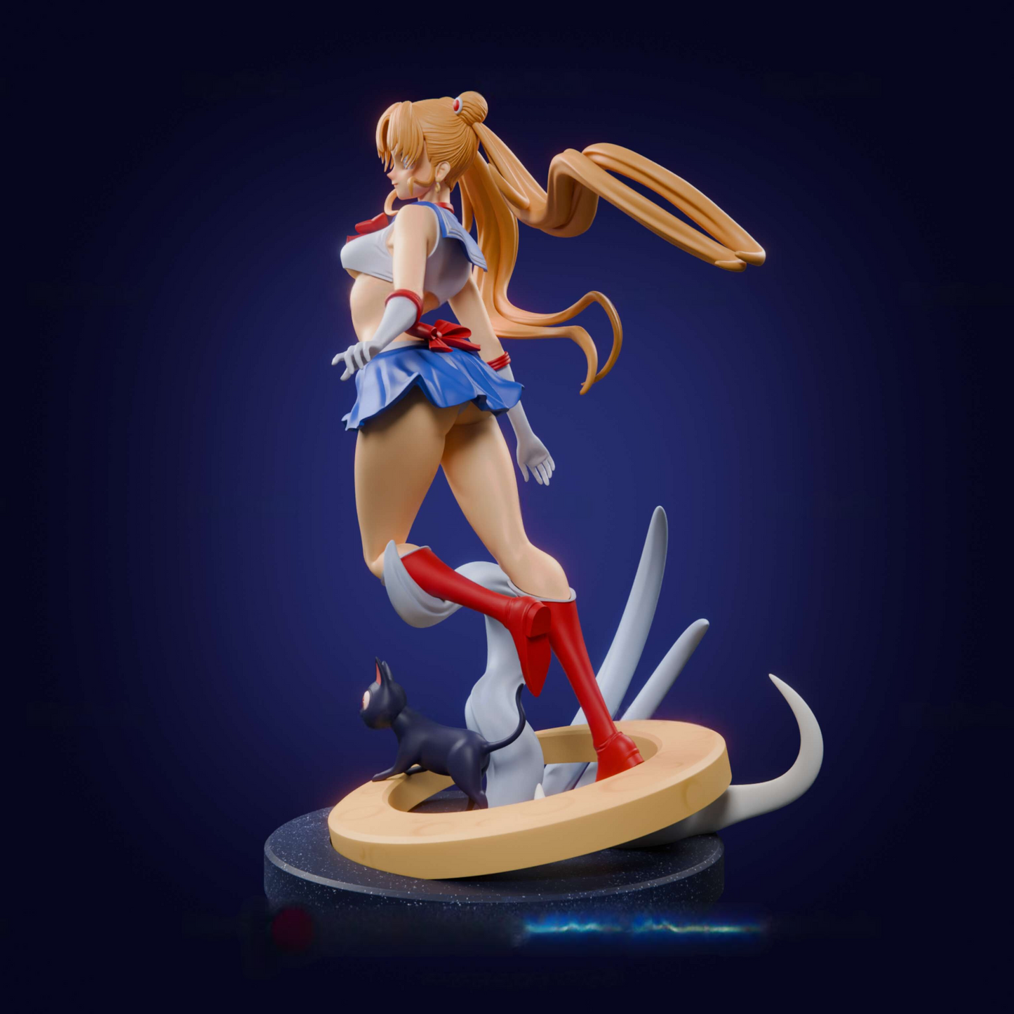 2706 Sailor Moon NSFW - Usagi Tsukino - STL 3D Print Files