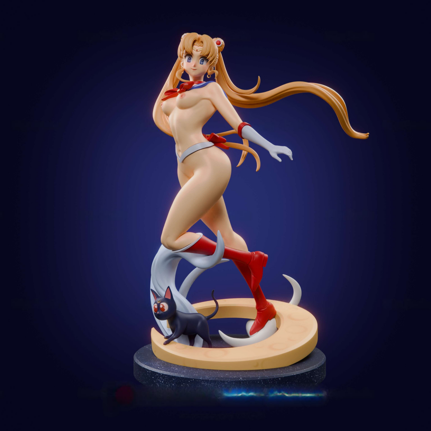 2706 Sailor Moon NSFW - Usagi Tsukino - STL 3D Print Files