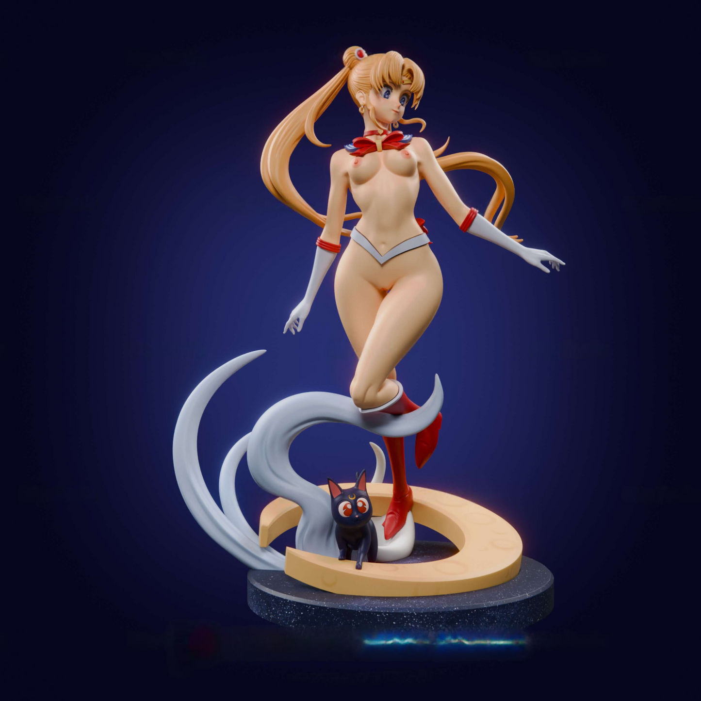 2706 Sailor Moon NSFW - Usagi Tsukino - STL 3D Print Files