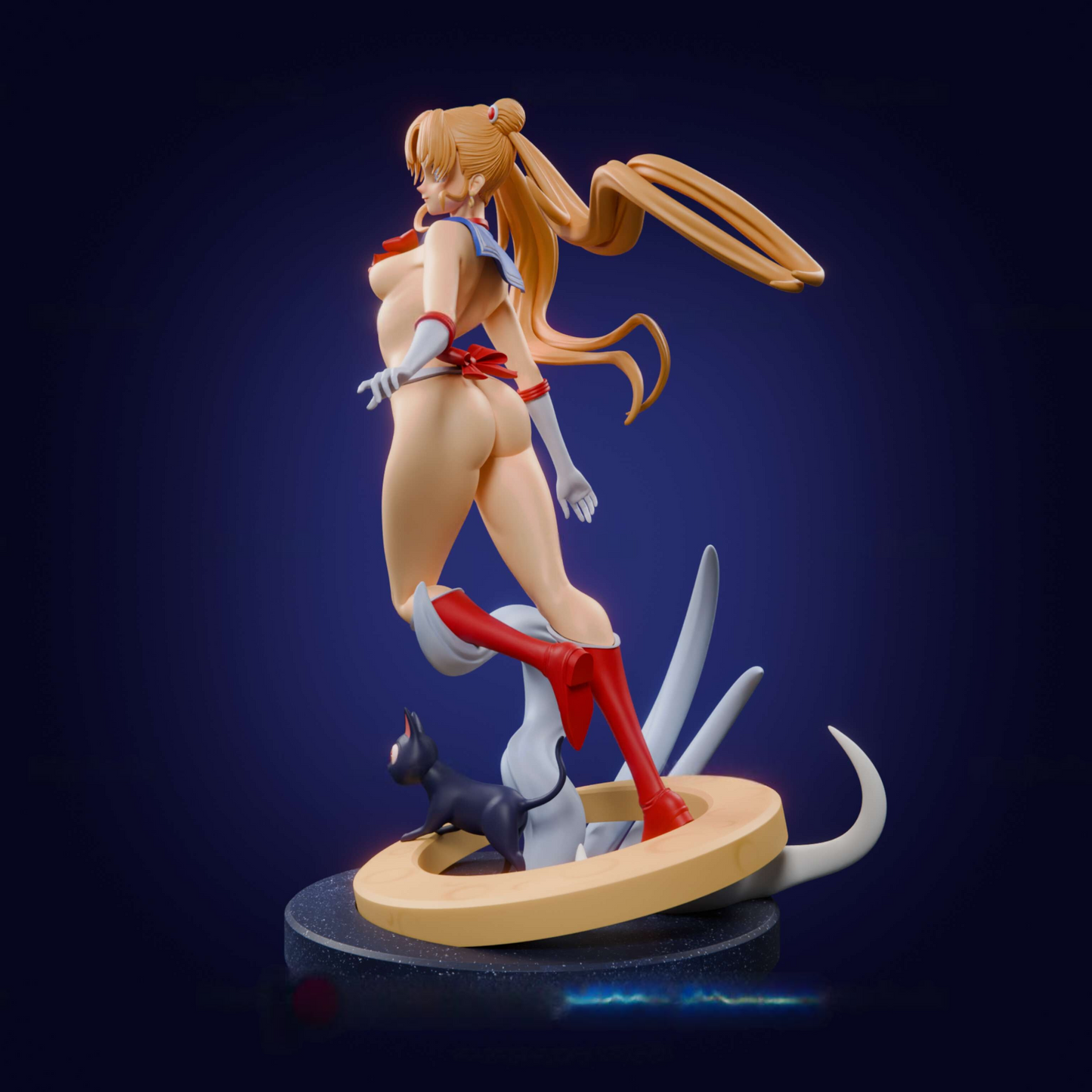 2706 Sailor Moon NSFW - Usagi Tsukino - STL 3D Print Files