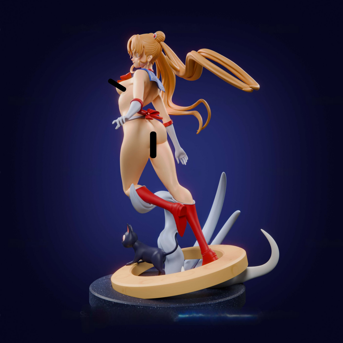 2706 Sailor Moon NSFW - Usagi Tsukino - STL 3D Print Files