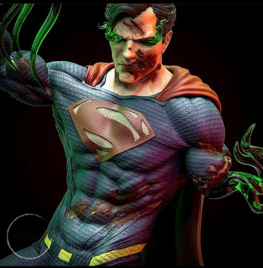 2723 Zombie Superman - DC Comics - STL 3D Print Files