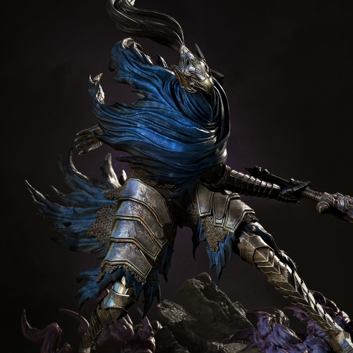 2725 Artorias the Abysswalker - Dark Souls - STL 3D Print Files