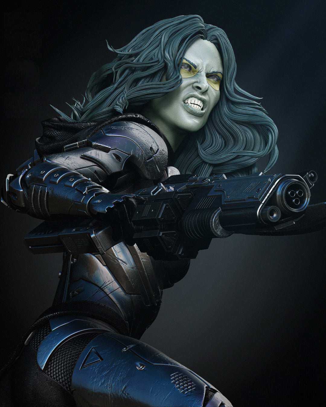 2727 Gamora Comics - Guardians of the Galaxy - STL 3D Print Files