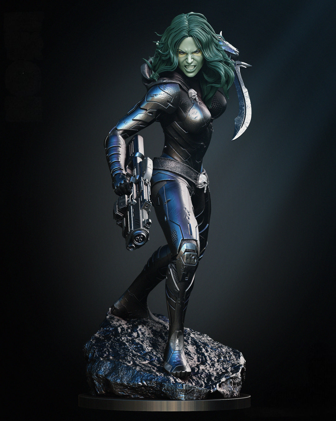 2727 Gamora Comics - Guardians of the Galaxy - STL 3D Print Files