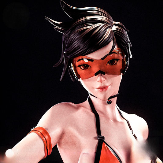 2729 Tracer NSFW - Overwatch - STL 3D Print Files