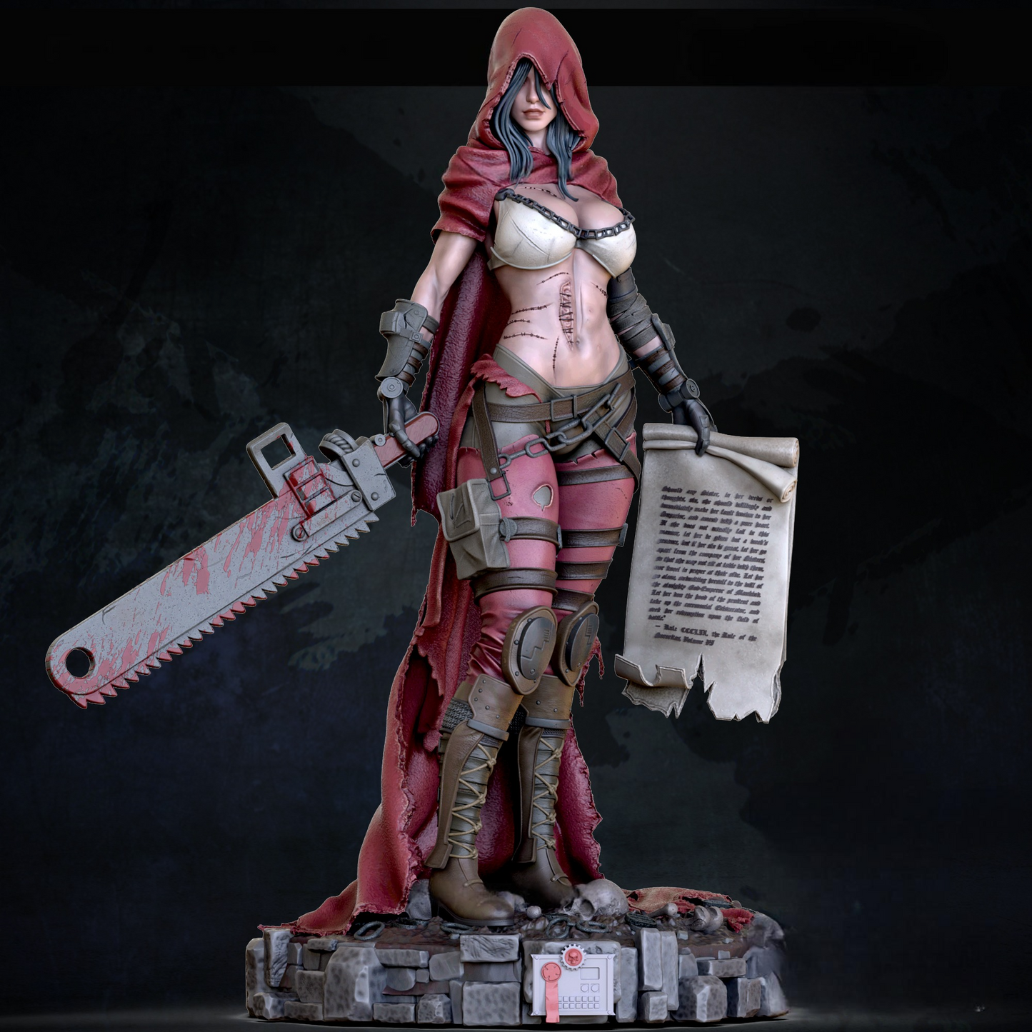 2732 Sister Repentia NSFW - Warhammer 40k - STL 3D Print Files