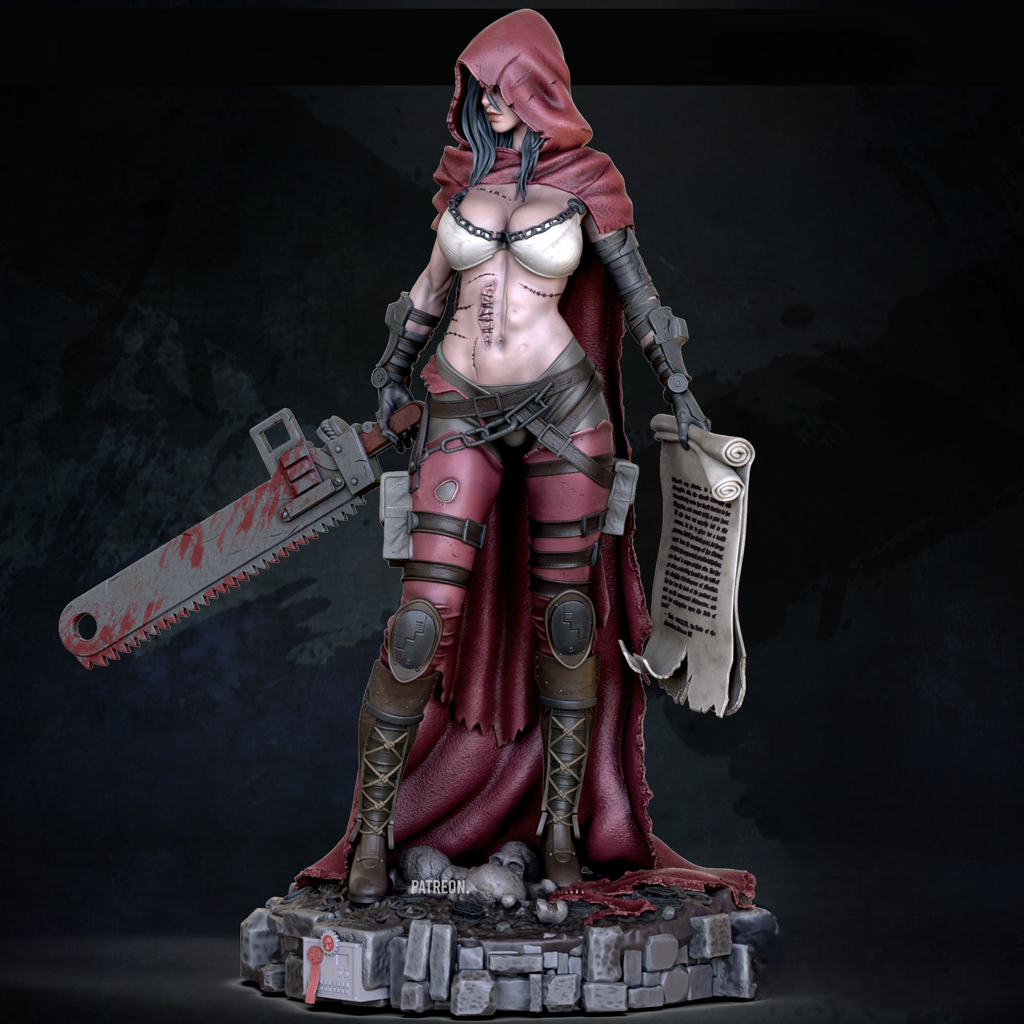 2732 Sister Repentia NSFW - Warhammer 40k - STL 3D Print Files