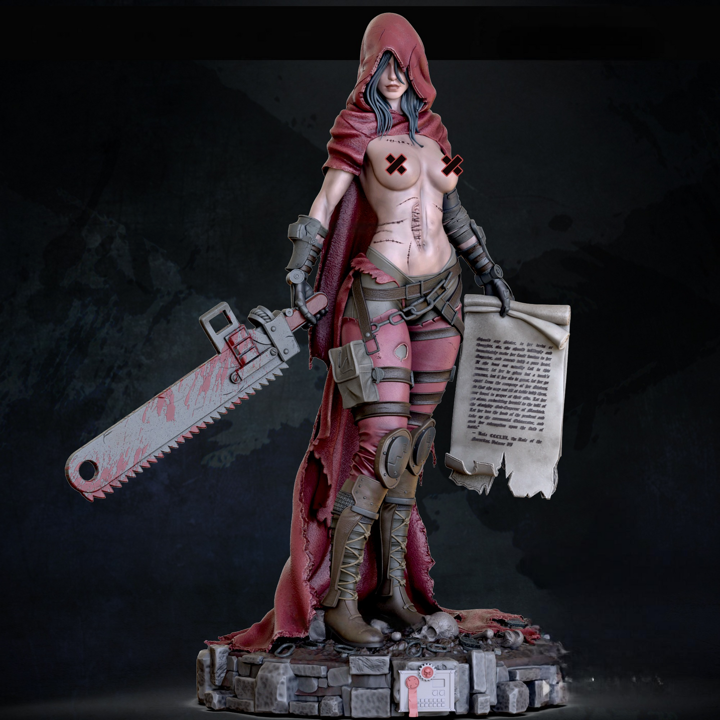 2732 Sister Repentia NSFW - Warhammer 40k - STL 3D Print Files