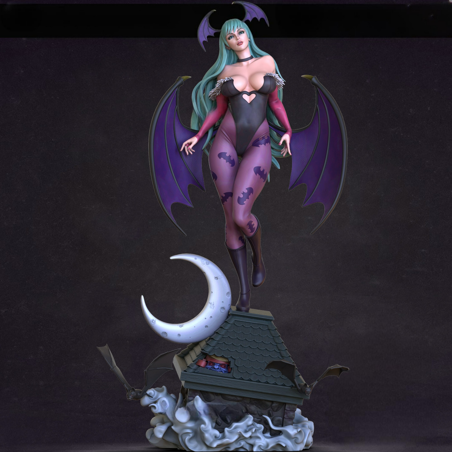 2733 Morrigan Aensland NSFW - Darkstalkers - STL 3D Print Files