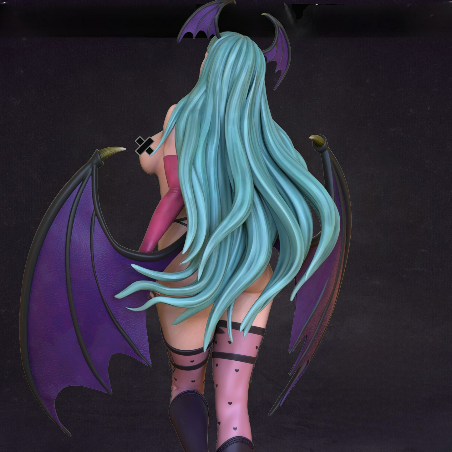 2733 Morrigan Aensland NSFW - Darkstalkers - STL 3D Print Files