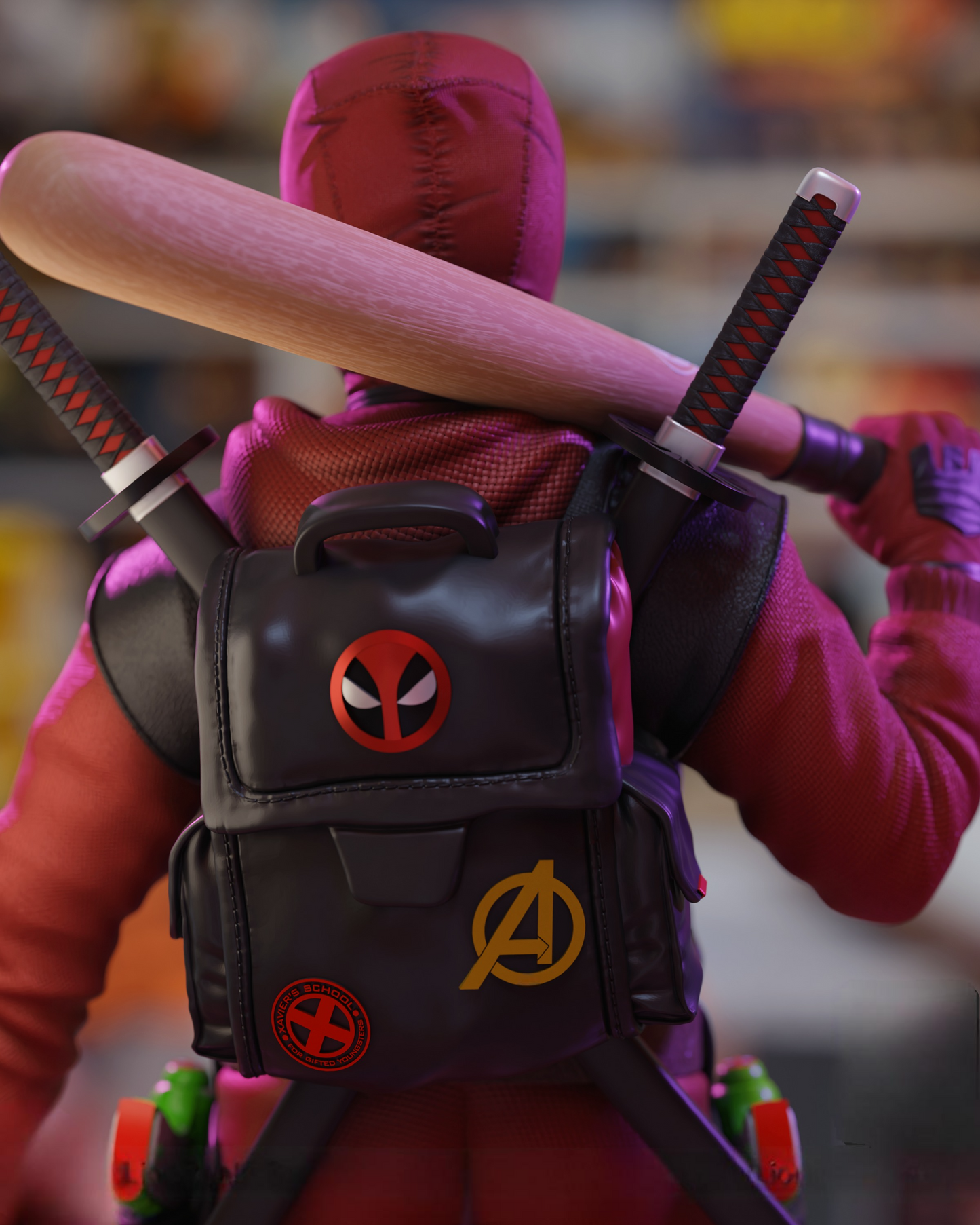 2734 Kidpool - Deadpool and Wolverine - STL 3D Print Files