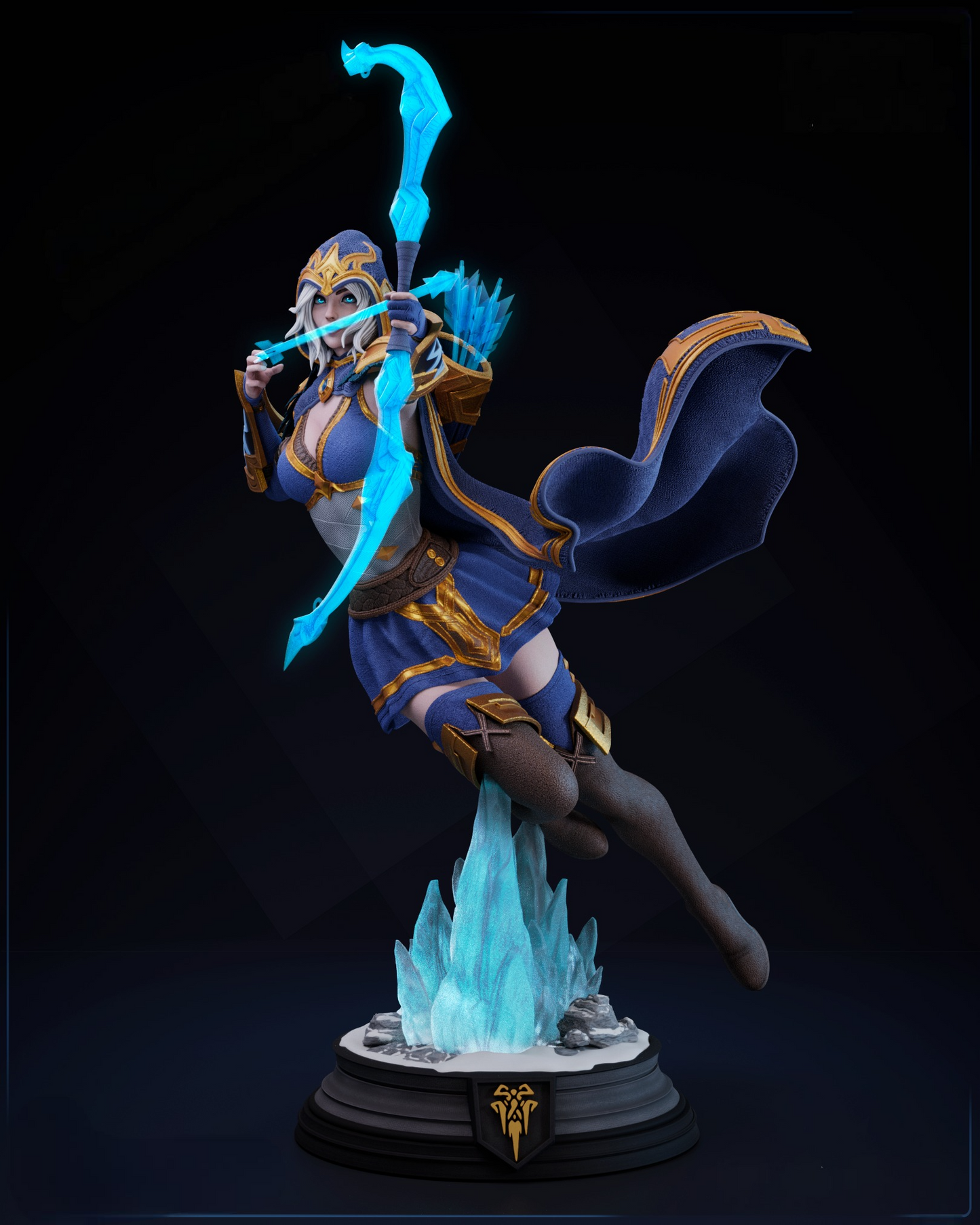 2735 Ashe - League of Legends - STL 3D Print Files