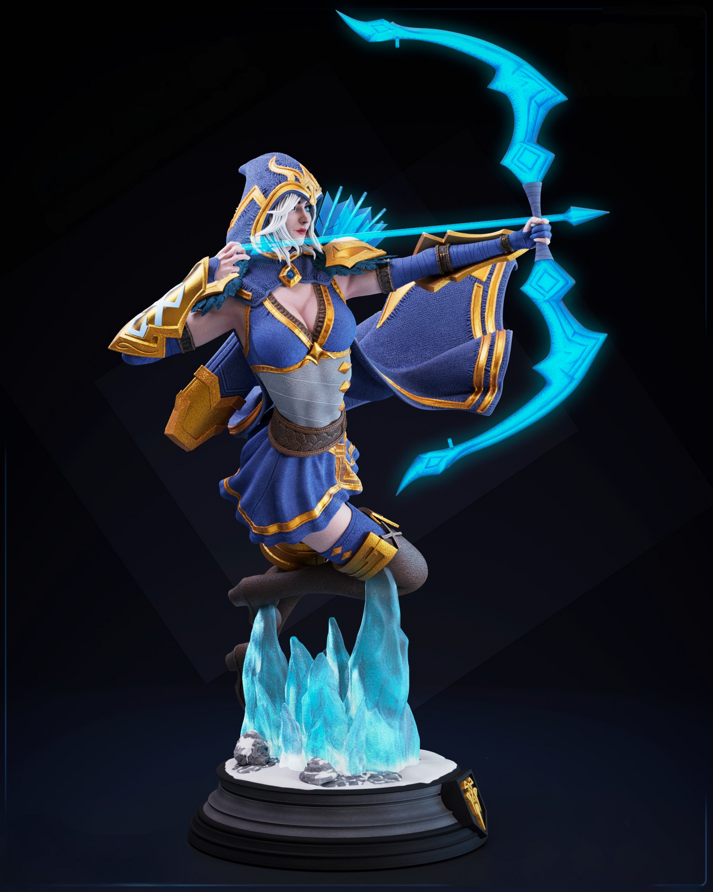 2735 Ashe - League of Legends - STL 3D Print Files