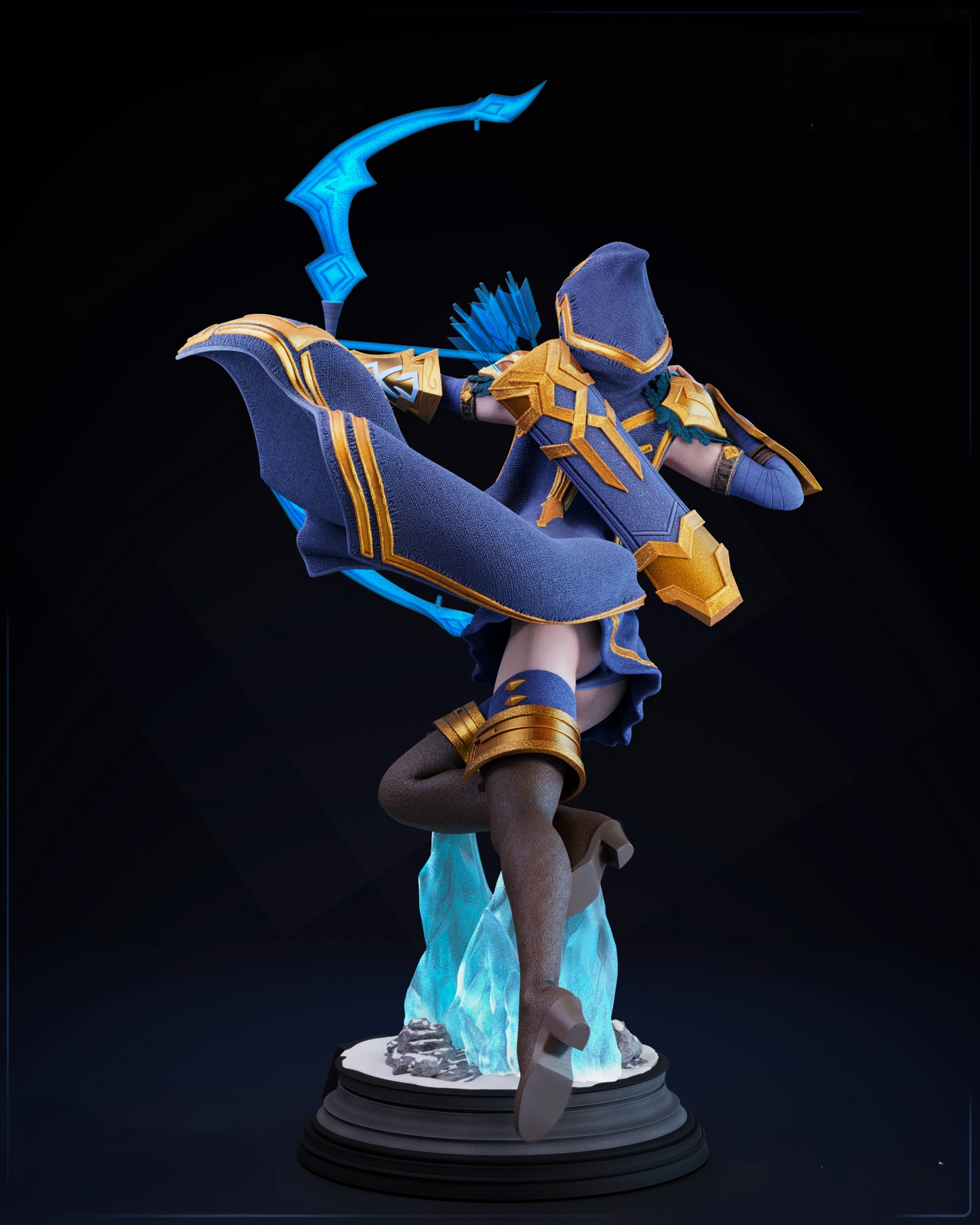 2735 Ashe - League of Legends - STL 3D Print Files