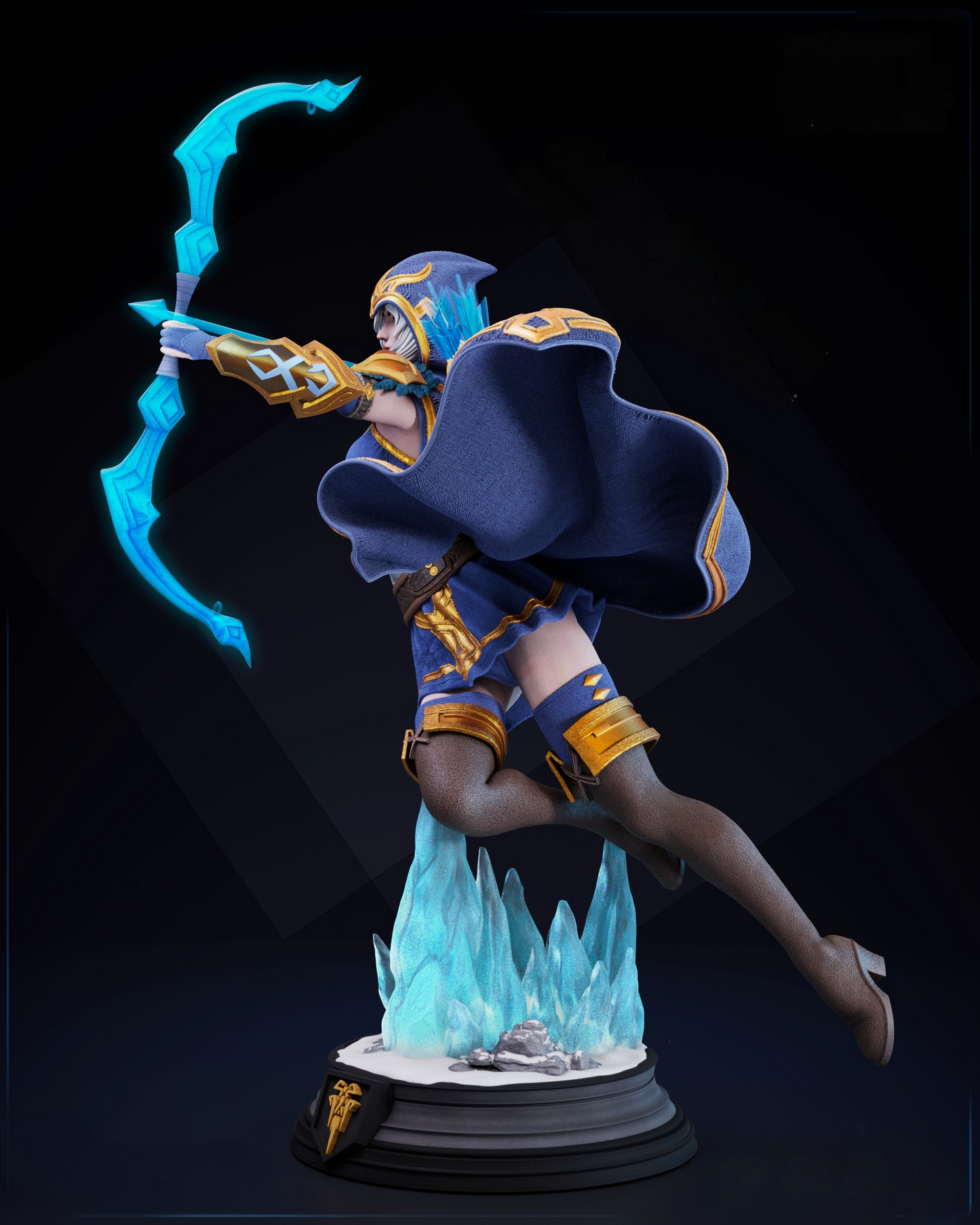 2735 Ashe - League of Legends - STL 3D Print Files