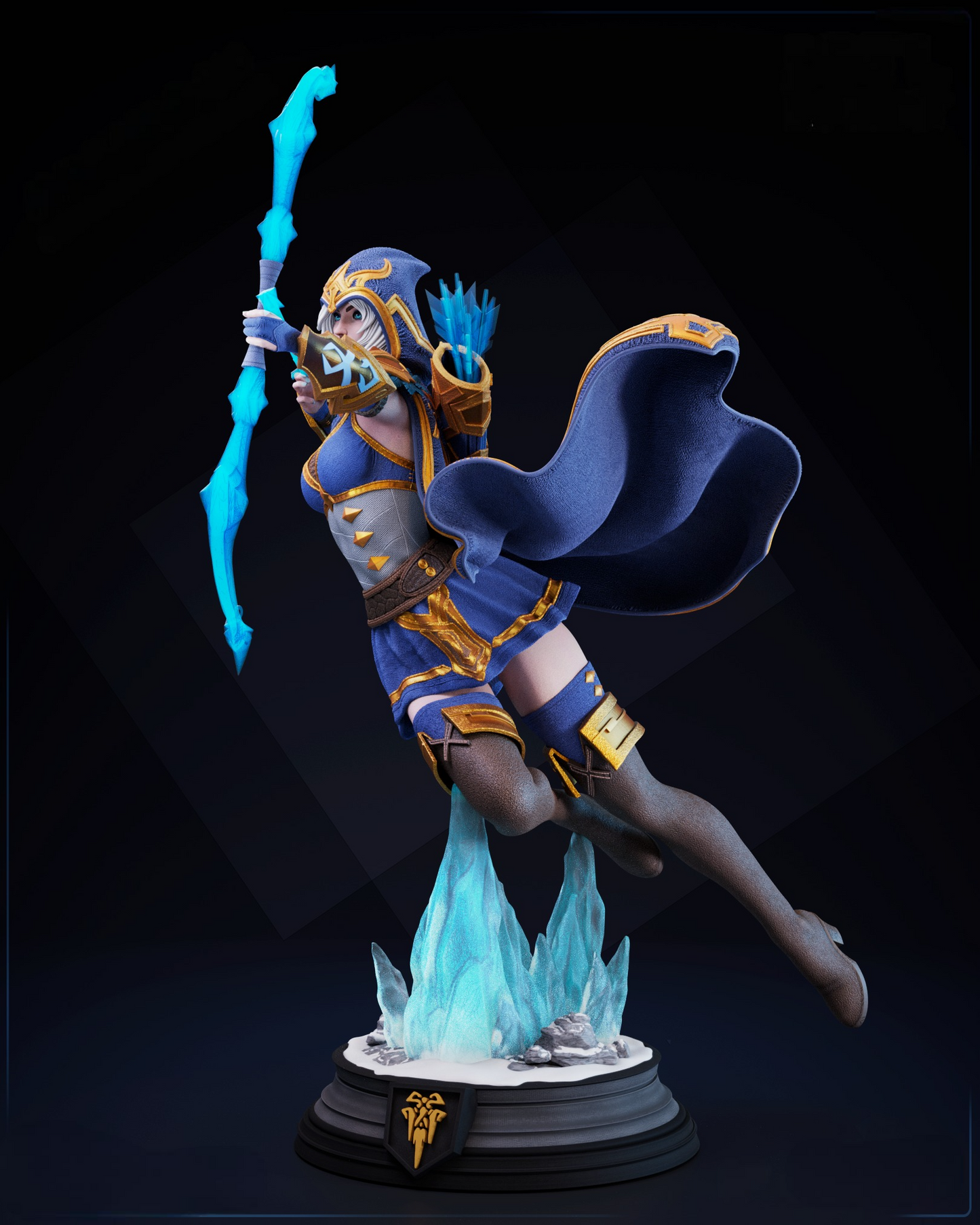 2735 Ashe - League of Legends - STL 3D Print Files