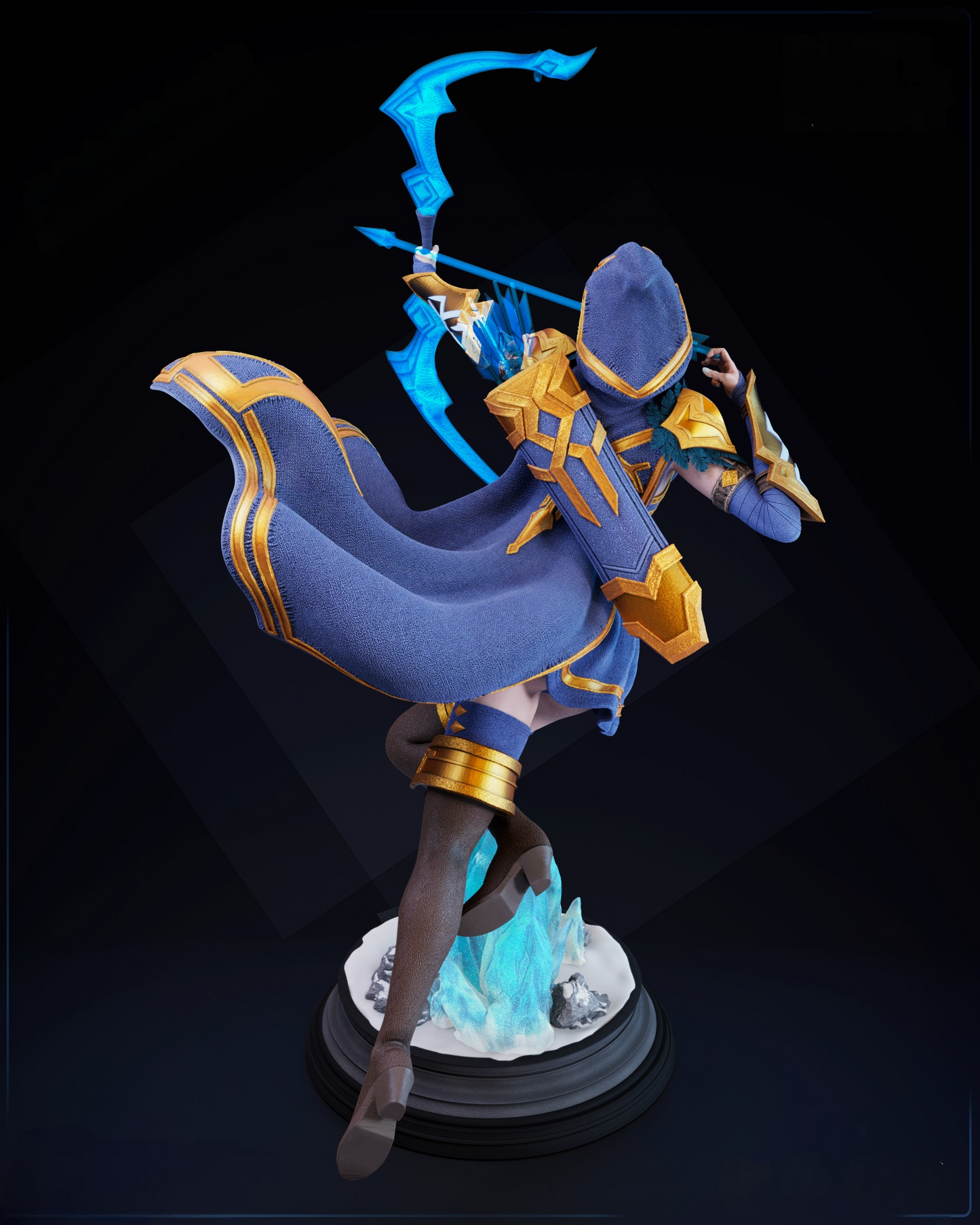 2735 Ashe - League of Legends - STL 3D Print Files