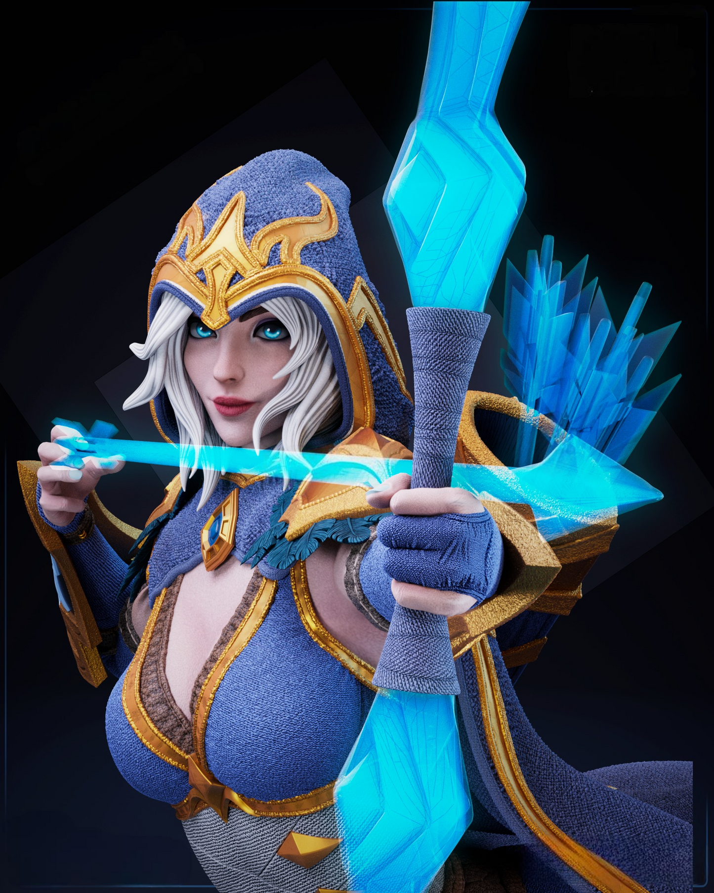 2735 Ashe - League of Legends - STL 3D Print Files