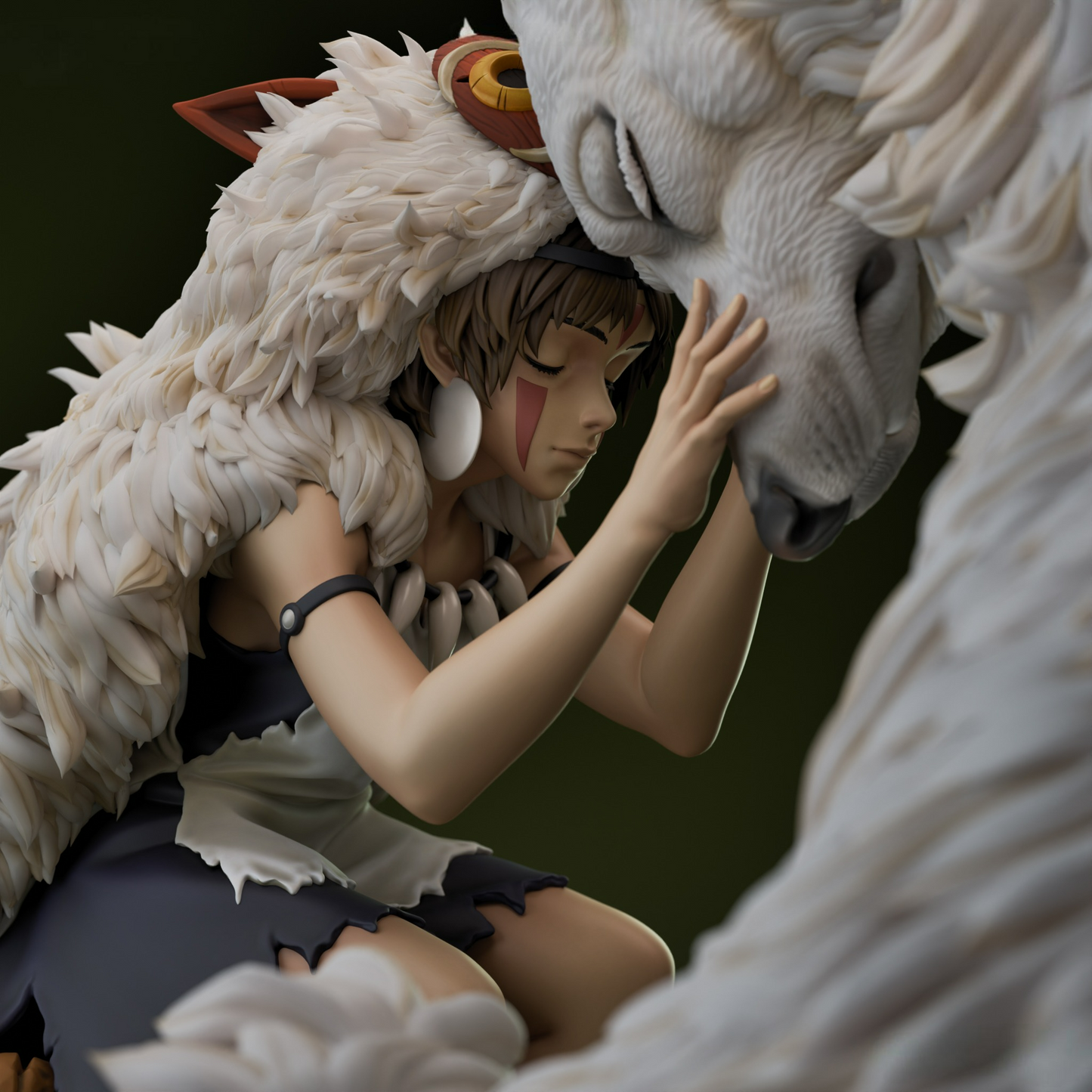 2737 San - Princess Mononoke - STL 3D Print Files