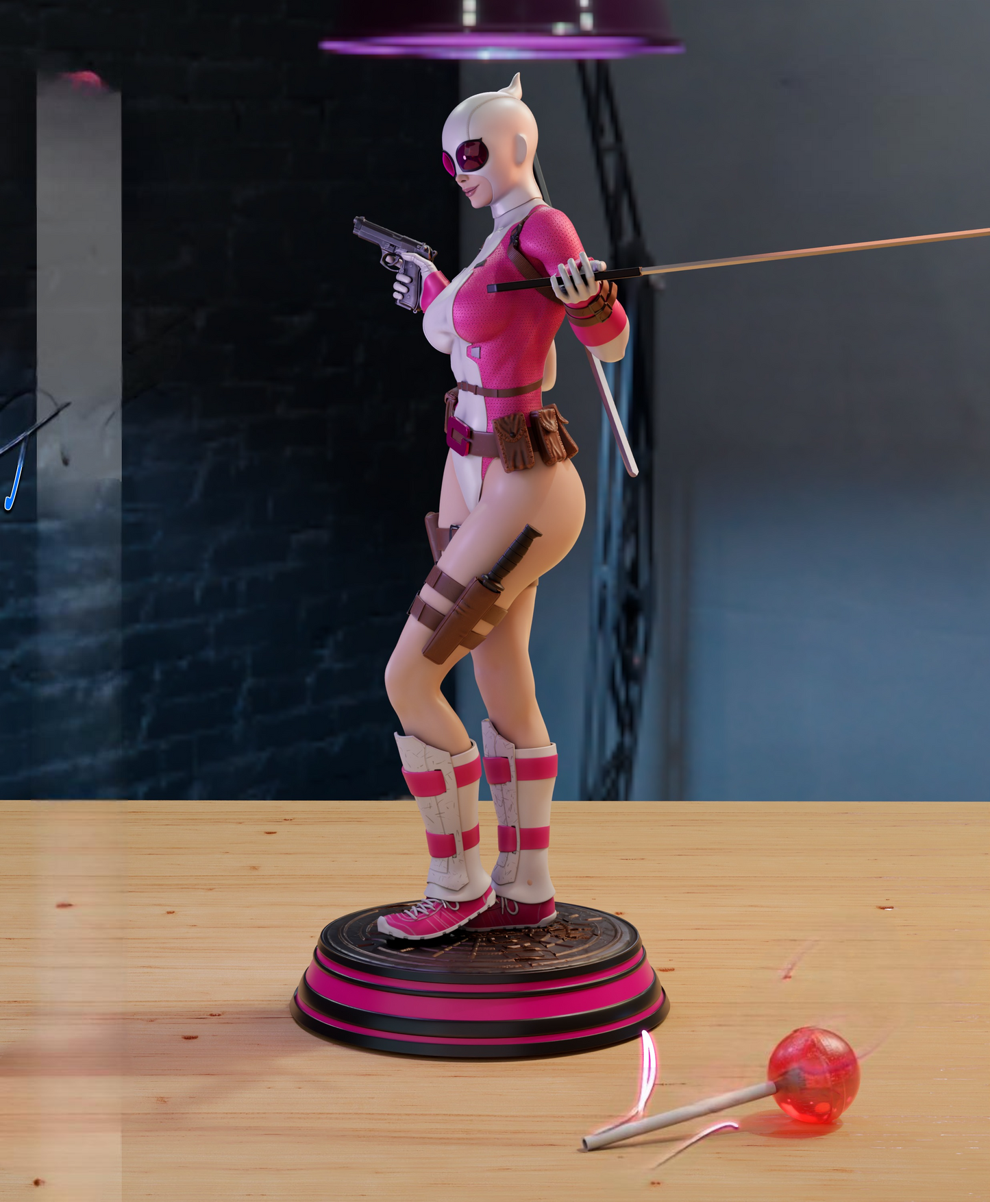 2739 Gwenpool NSFW - Gwendolyn Poole  - STL 3D Print Files