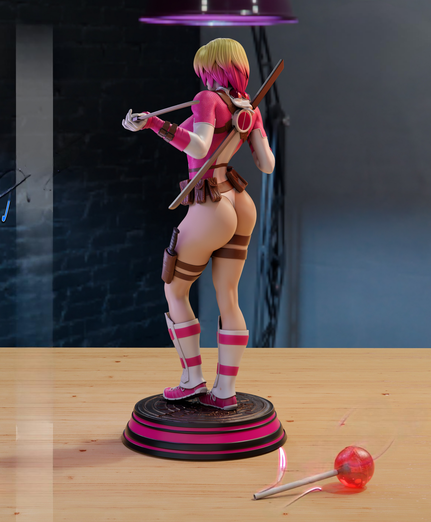 2739 Gwenpool NSFW - Gwendolyn Poole  - STL 3D Print Files