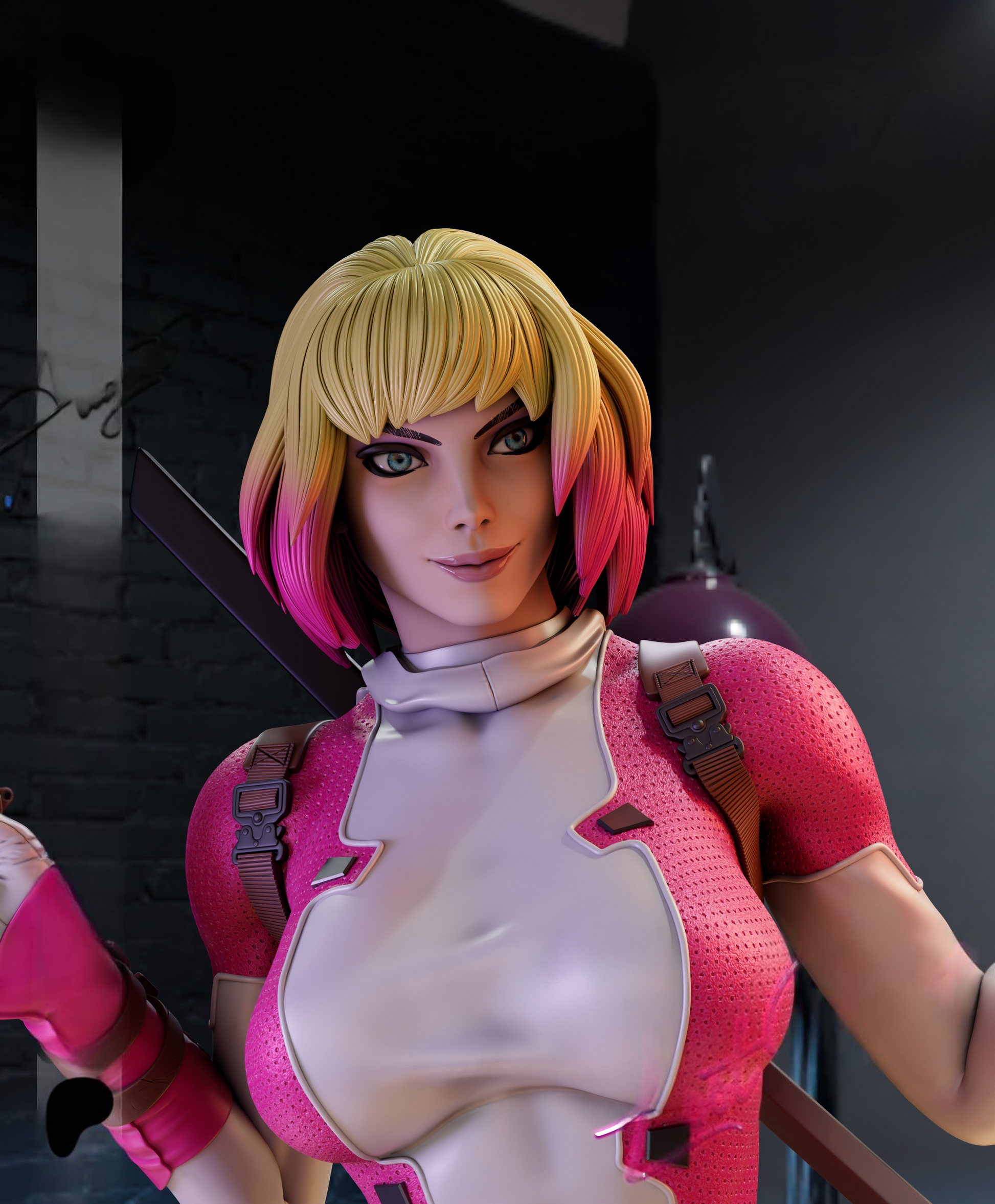 2739 Gwenpool NSFW - Gwendolyn Poole - STL 3D Print Files My Stl 2739 Gwenpool NSFW - Gwendolyn Poole - STL 3D Print Files My Stl