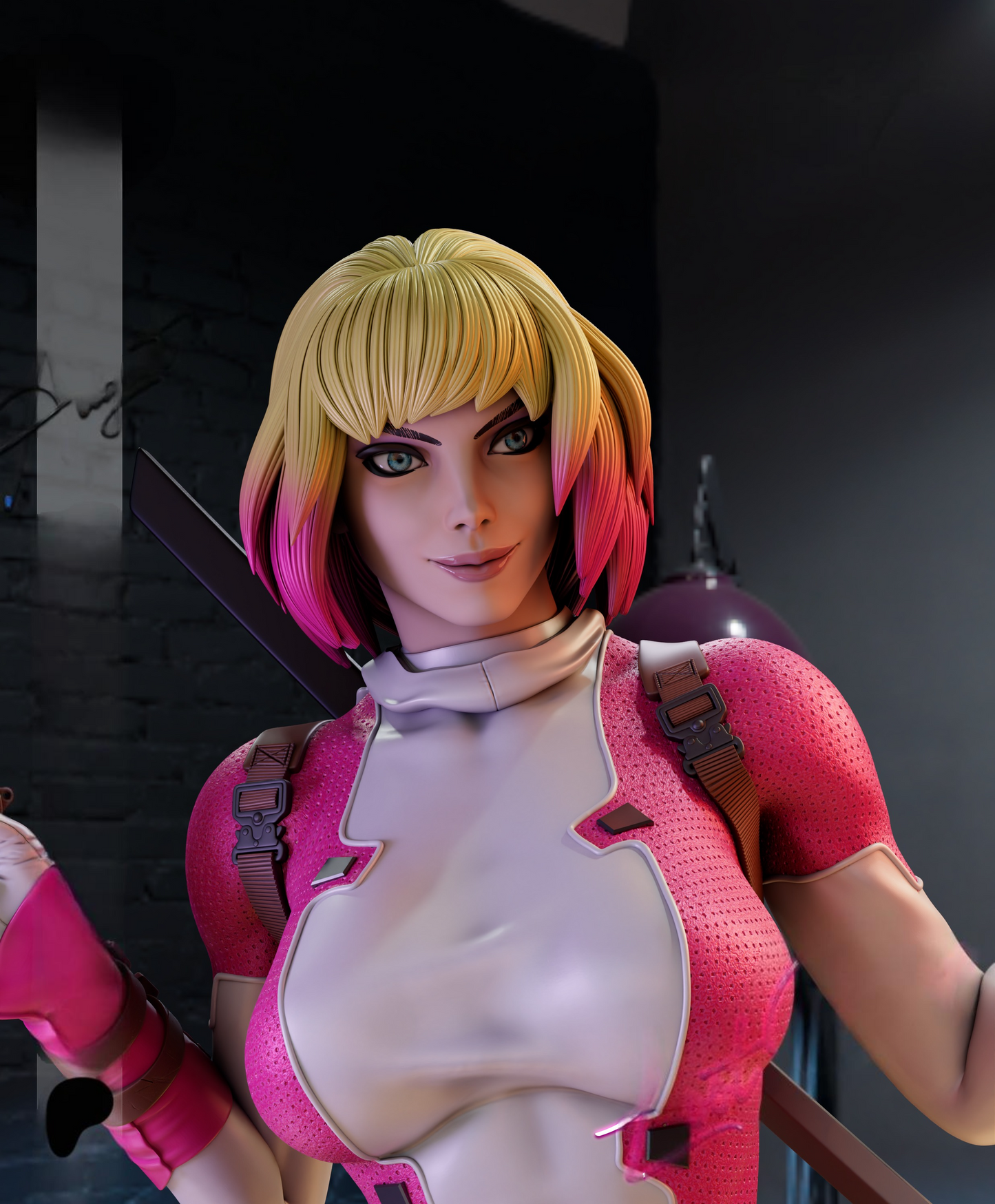 2739 Gwenpool NSFW - Gwendolyn Poole  - STL 3D Print Files