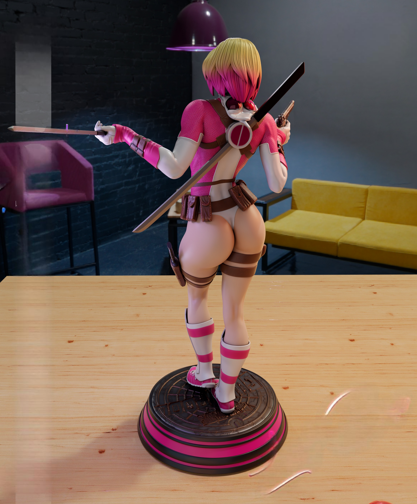 2739 Gwenpool NSFW - Gwendolyn Poole  - STL 3D Print Files