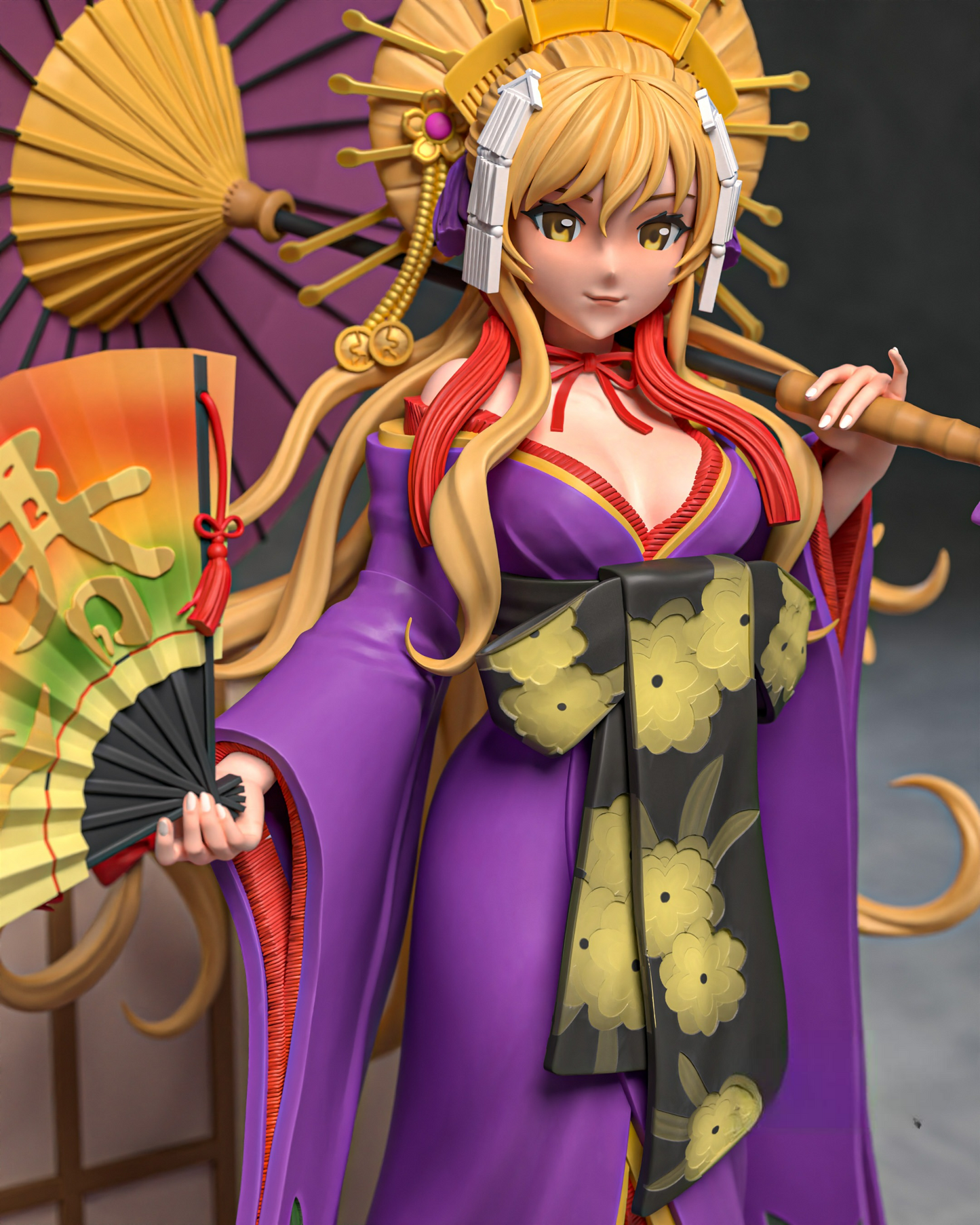 2742 Yukari Yakumo NSFW - Touhou - STL 3D Print Files