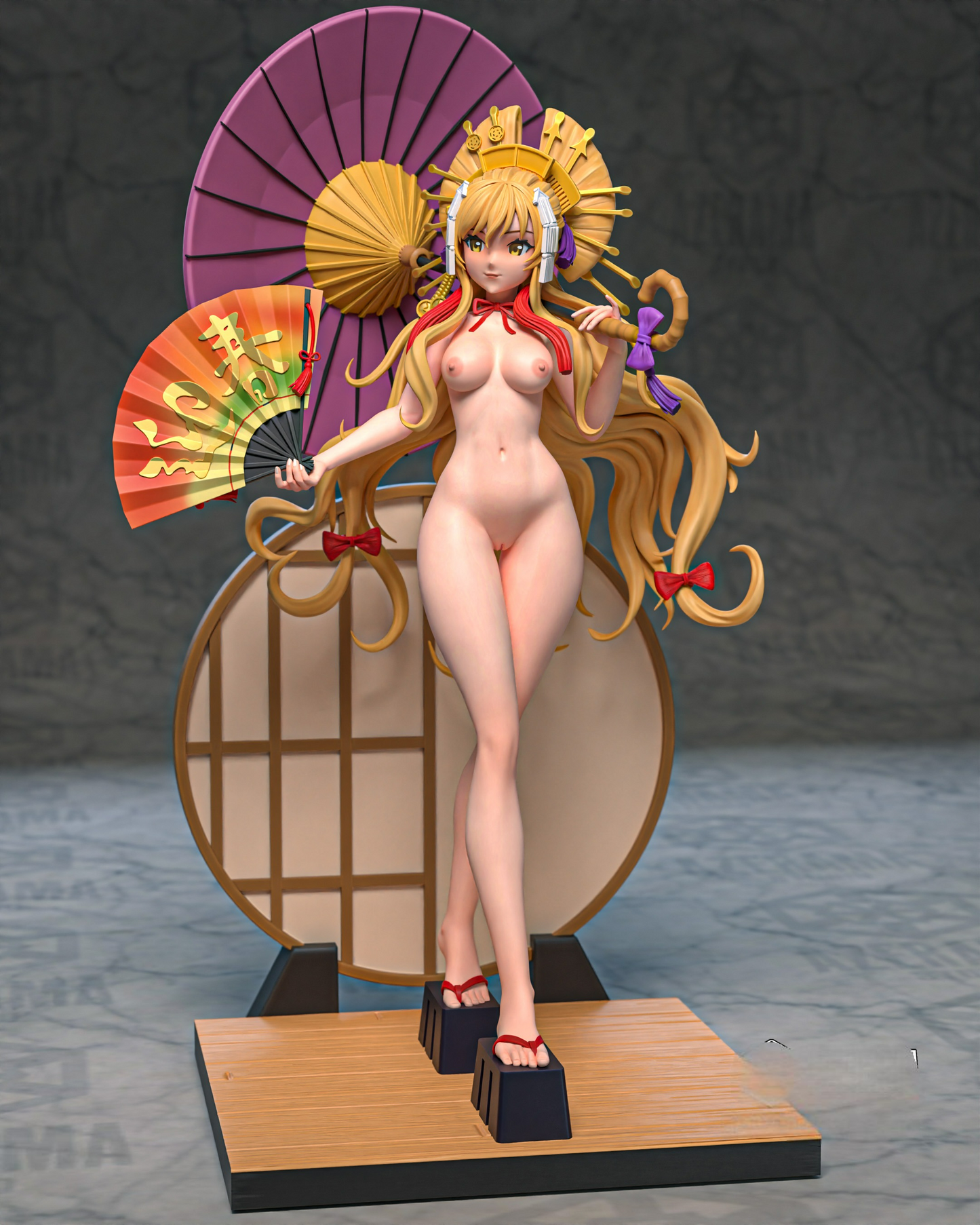 2742 Yukari Yakumo NSFW - Touhou - STL 3D Print Files