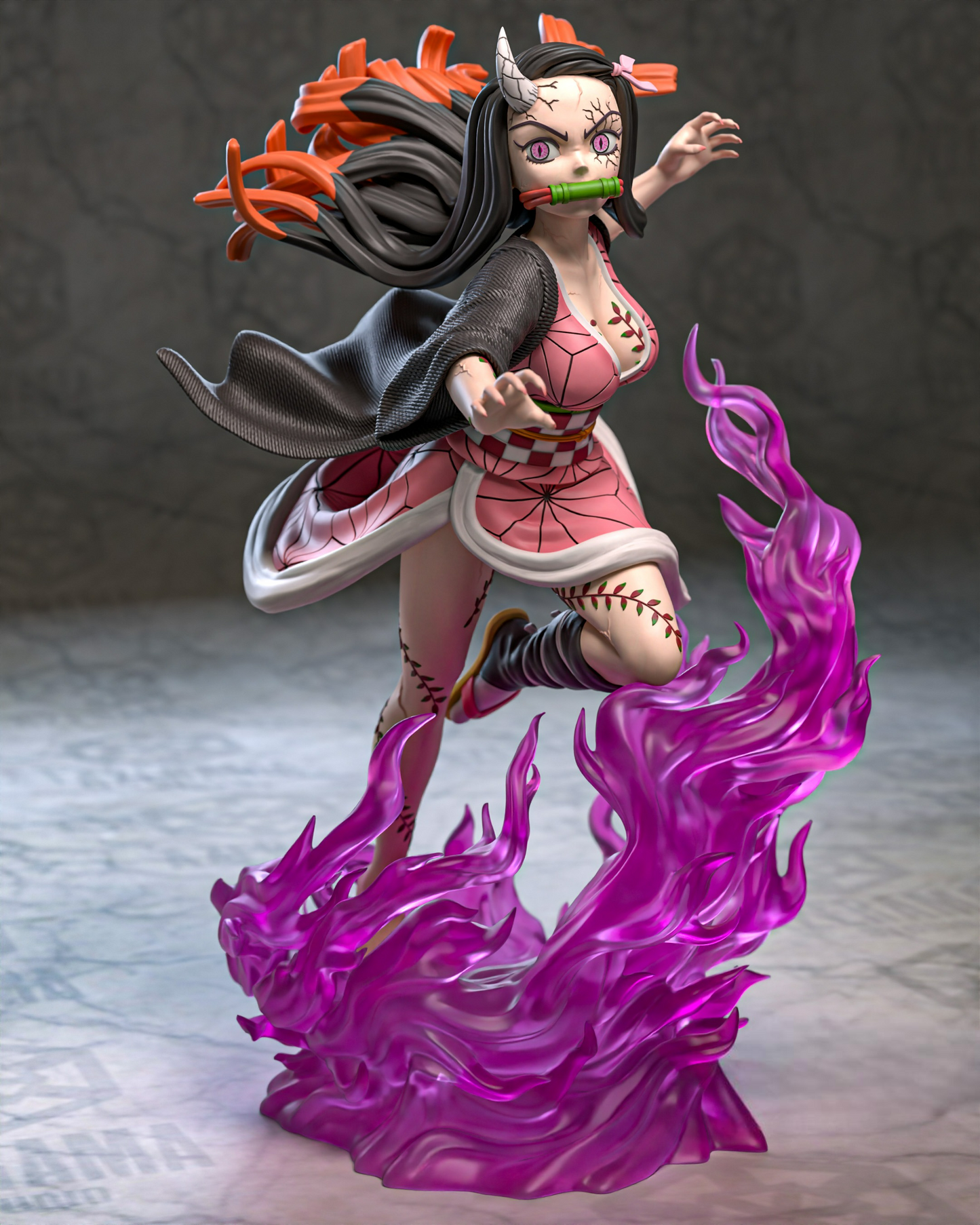 2743 Nezuko Kamado NSFW - Kimetsu no Yaiba - STL 3D Print Files