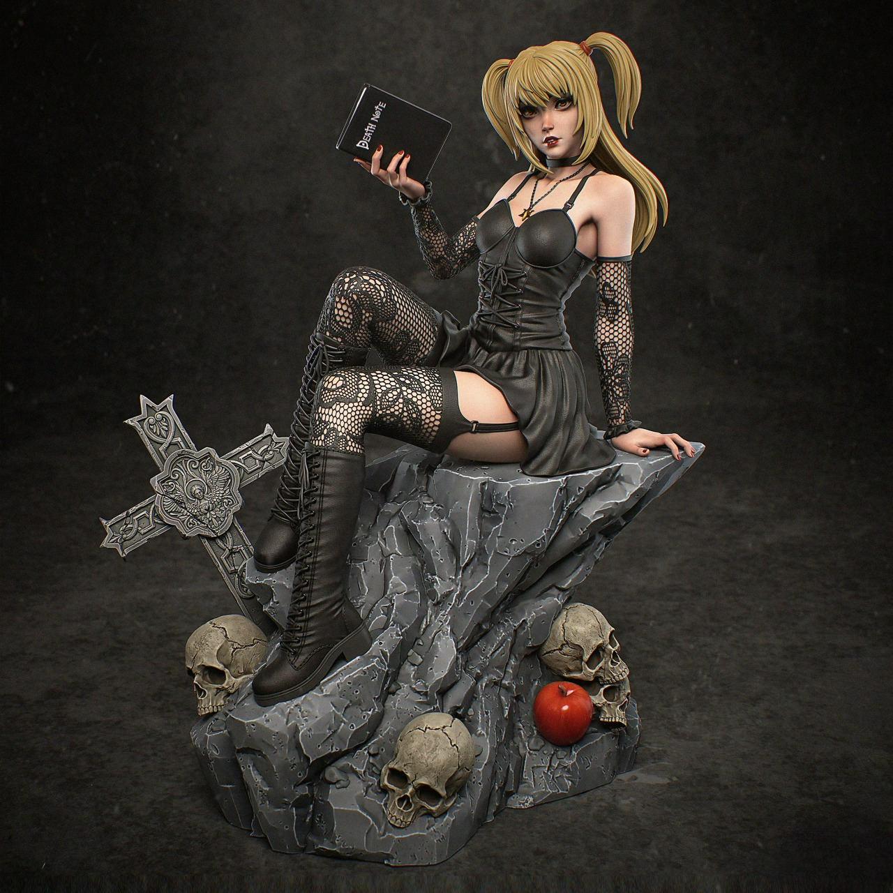 2746 Misa Amane AND Rem - Death Note - STL 3D Print Files