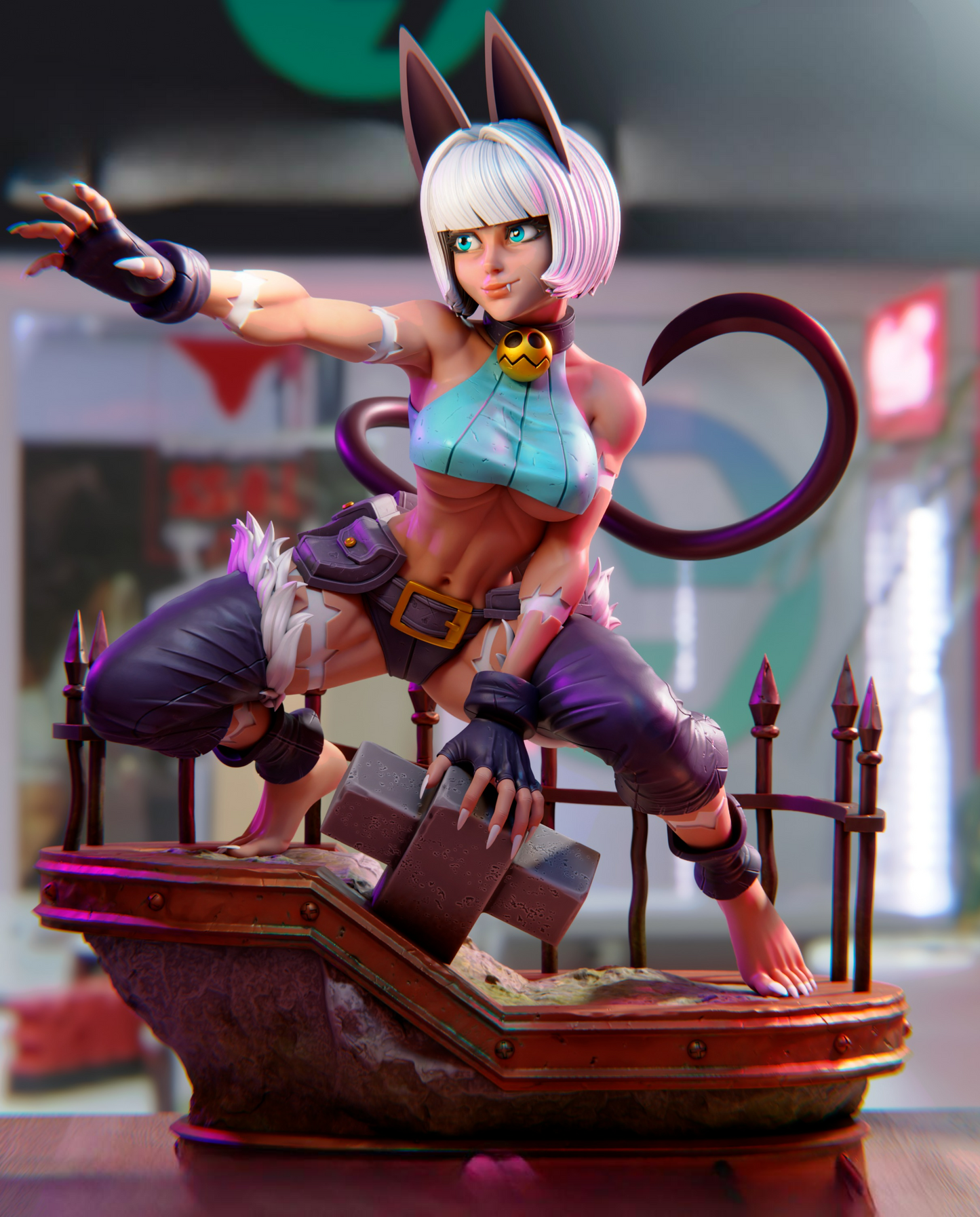 2748 Ms. Fortune NSFW - Skullgirls - STL 3D Print Files