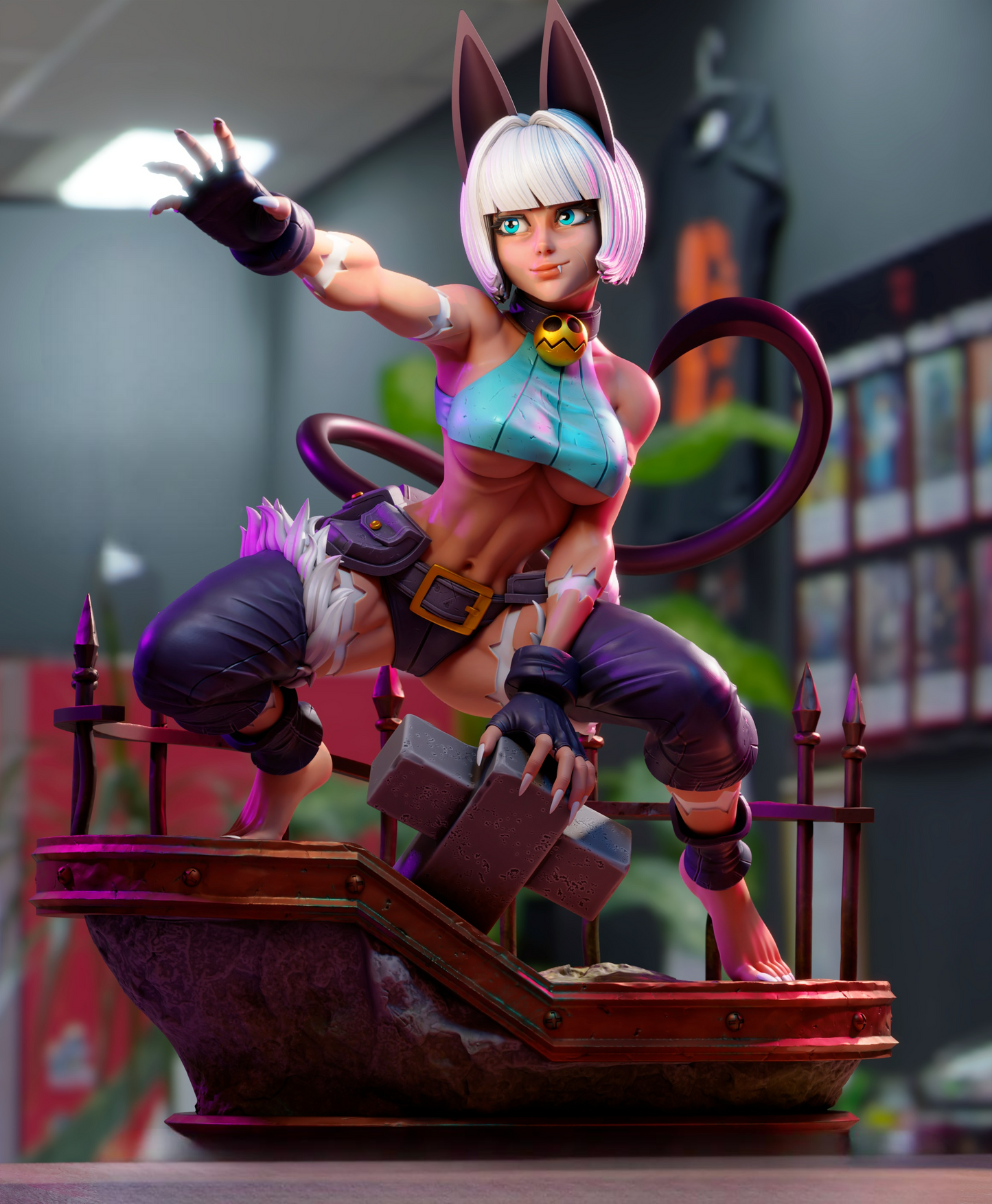 2748 Ms. Fortune NSFW - Skullgirls - STL 3D Print Files