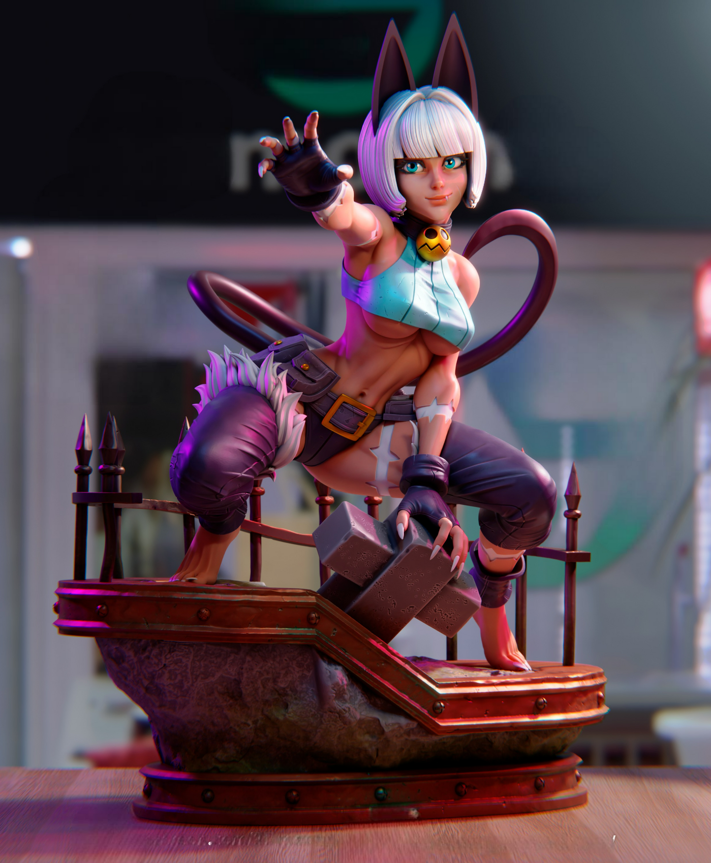 2748 Ms. Fortune NSFW - Skullgirls - STL 3D Print Files