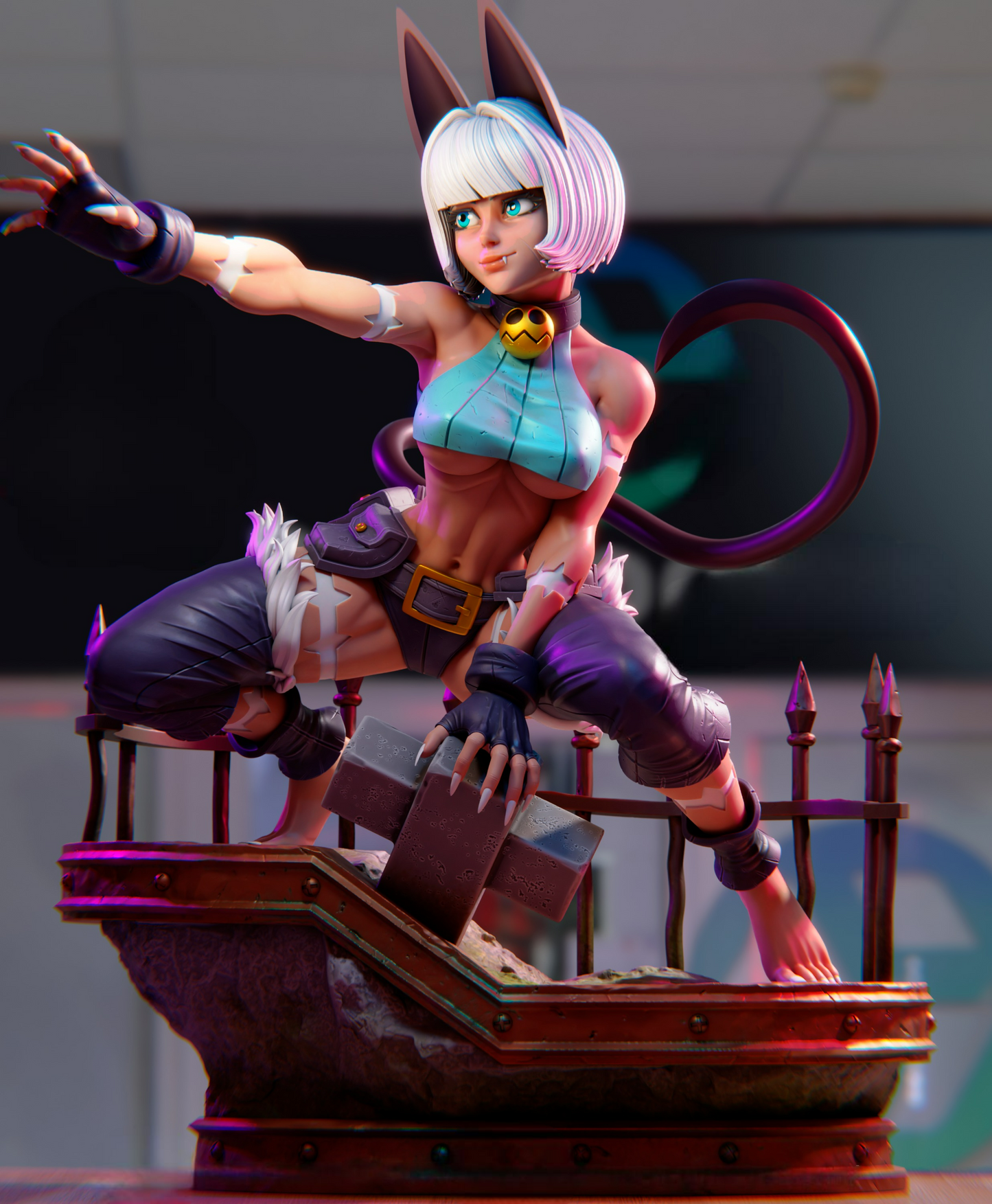 2748 Ms. Fortune NSFW - Skullgirls - STL 3D Print Files