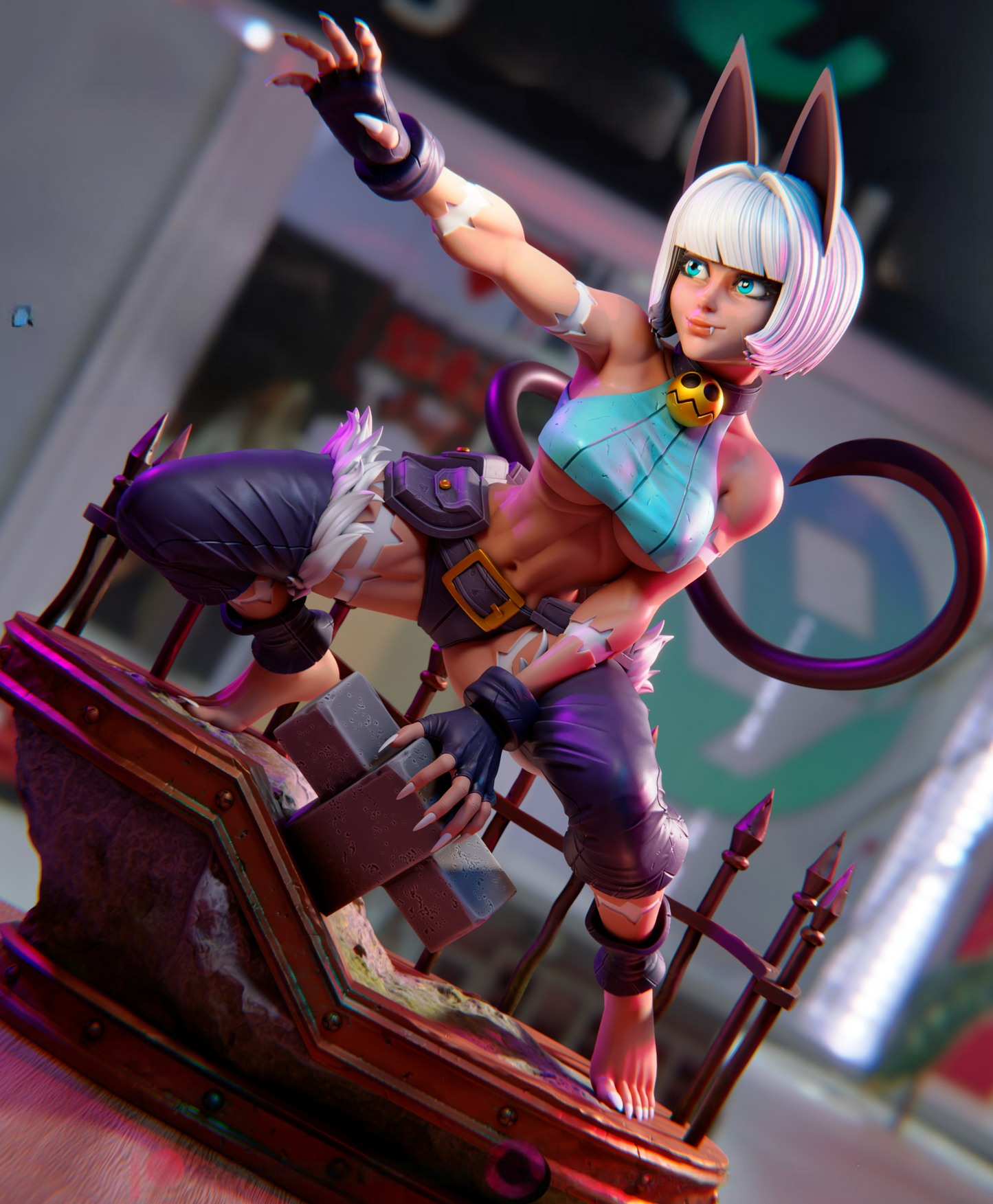 2748 Ms. Fortune NSFW - Skullgirls - STL 3D Print Files